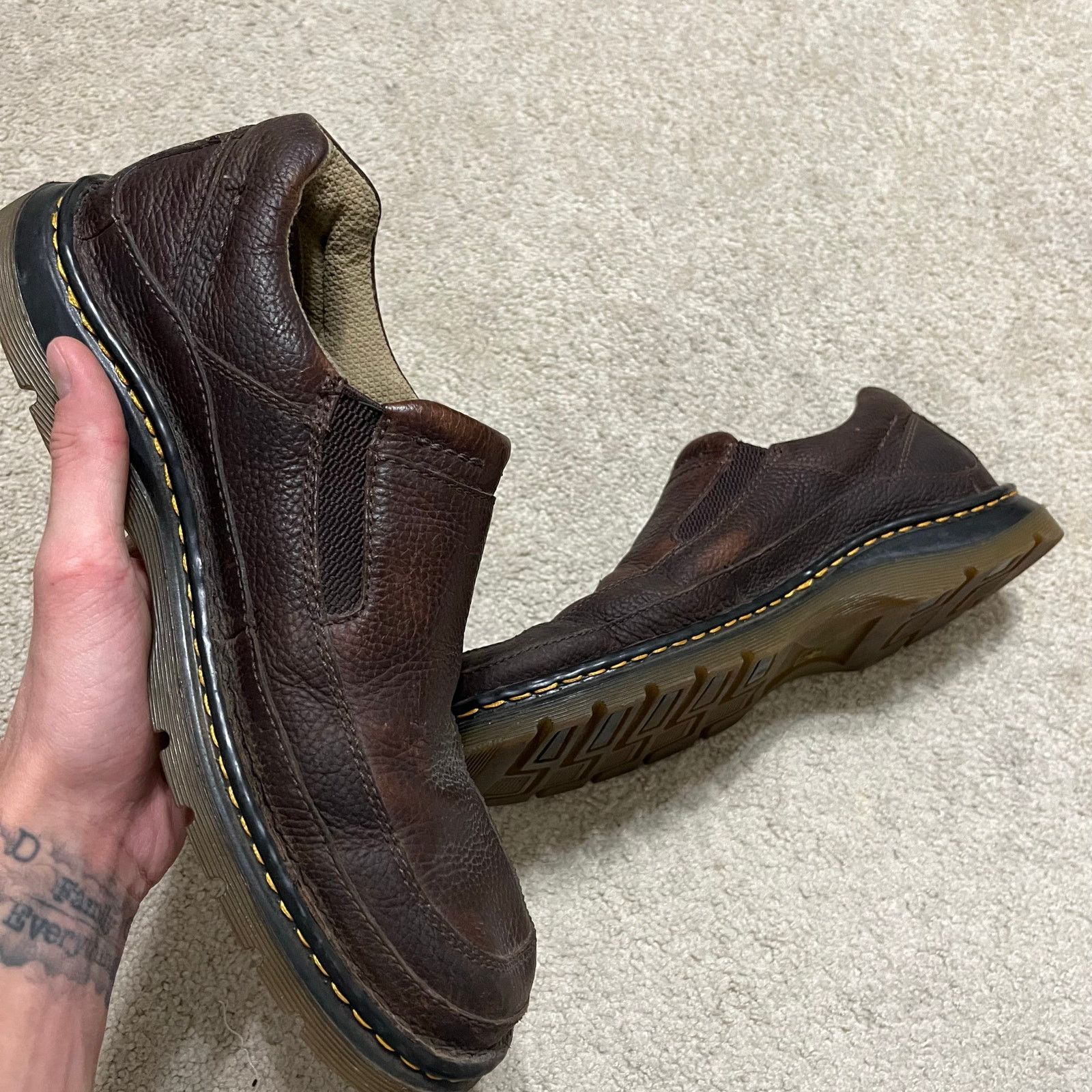 Dr. Martens Dr Marten Brown Loafer Shoes Size 11 Size ONE SIZE - 4 Thumbnail