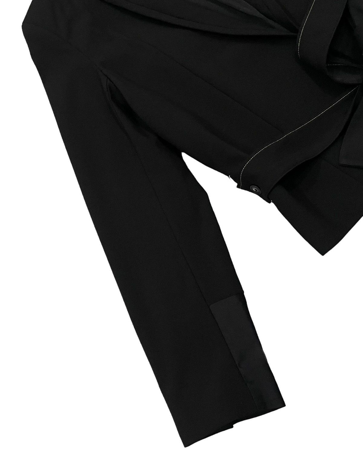 Helmut Lang Helmut Lang Belted Buttonless Fashion Jacket Size M / US 6-8 / IT 42-44 - 7 Thumbnail