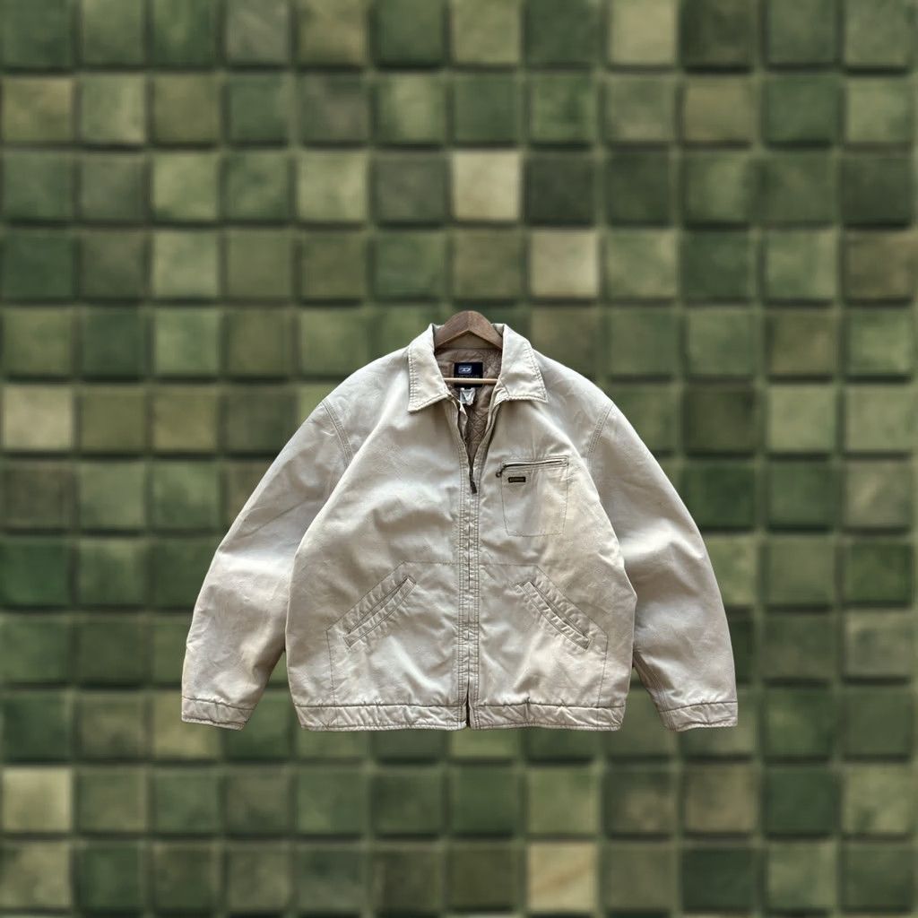 Diesel DIESEL VINTAGE DETROIT 90s BEIGE JACKET XL MEN Bomber Jacket Retro Streetwear Classic Denim Canvas Urban Punk 80s 90s USA Mens Size US XL / EU 56 / 4 - 1 Thumbnail