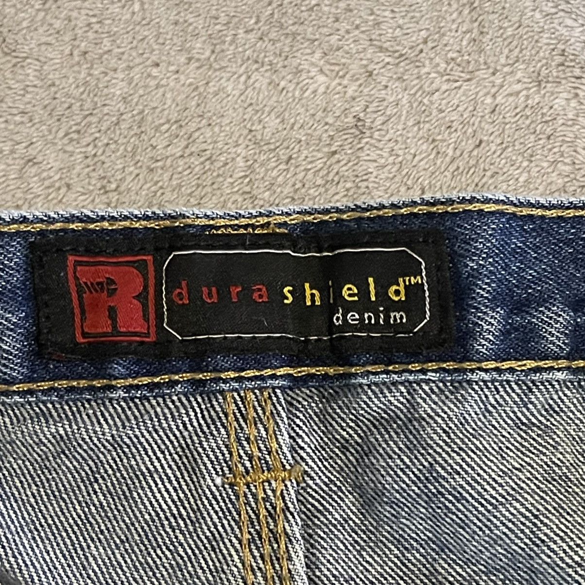Wrangler Vintage 90s Wrangler Riggs Workwear Jeans Mens 44x32 Blue Size US 42 / EU 58 - 3 Thumbnail