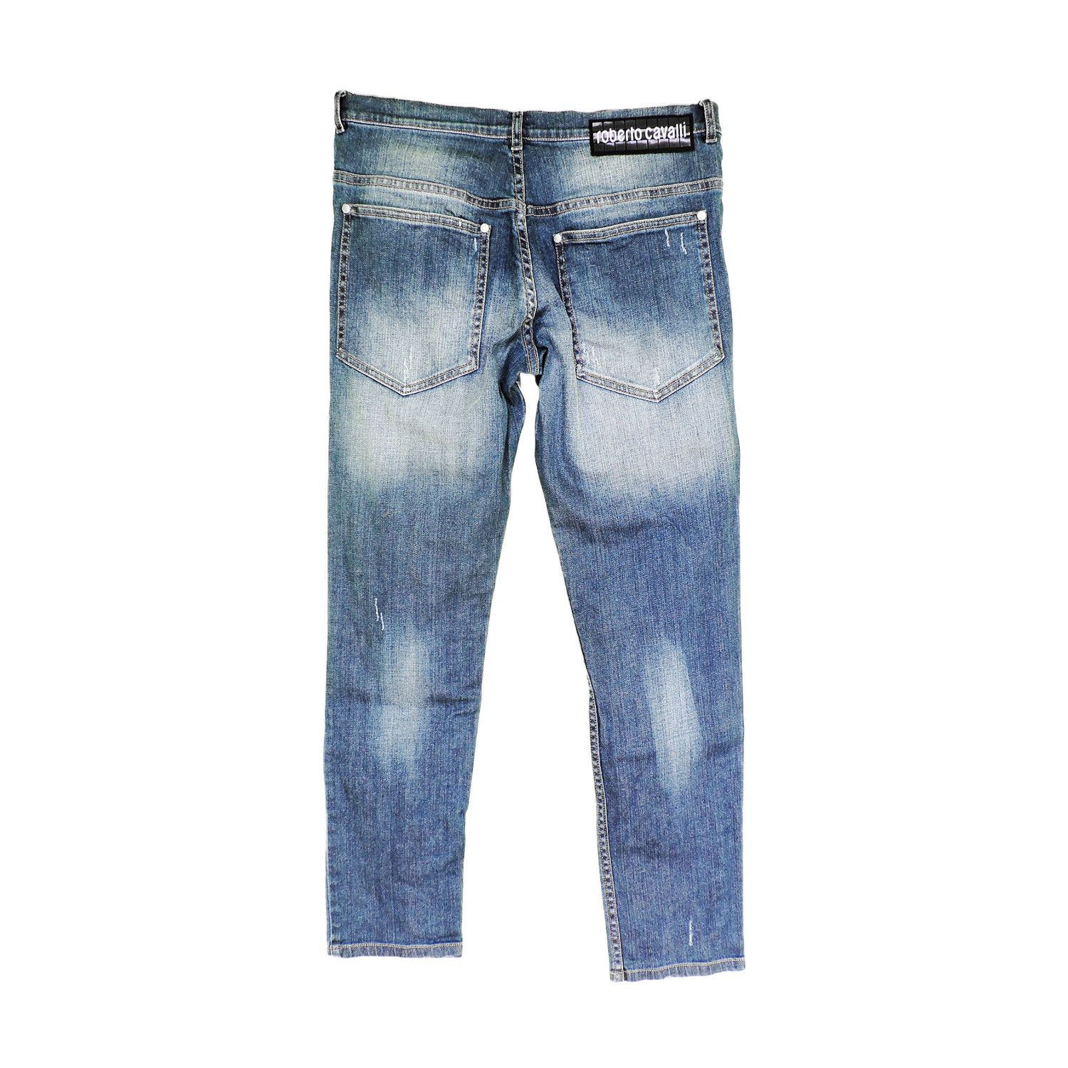 Roberto Cavalli ROBERTO CAVALLI DENIM LONG PANTS Size US 31 - 2 Thumbnail
