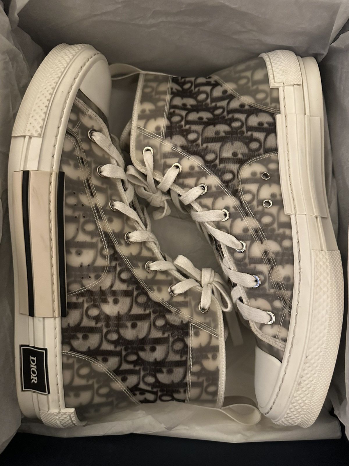 Dior Dior B23 League High-Top Sneakers Size US 12 / EU 45 - 1 Thumbnail