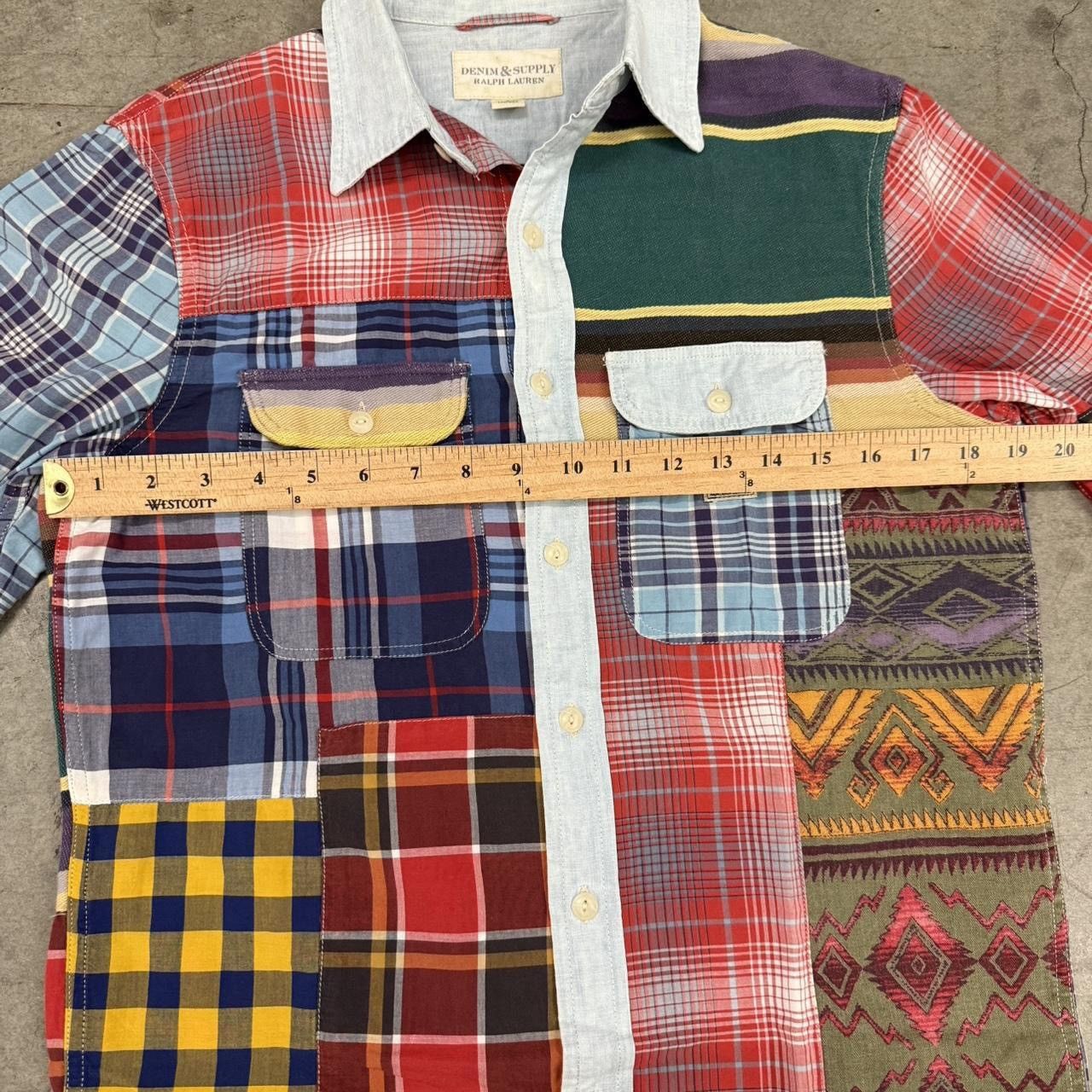 Denim & Supply Ralph Lauren Vintage Ralph Lauren Denim & Supply patchwork button up Size US S / EU 44-46 / 1 - 5 Thumbnail