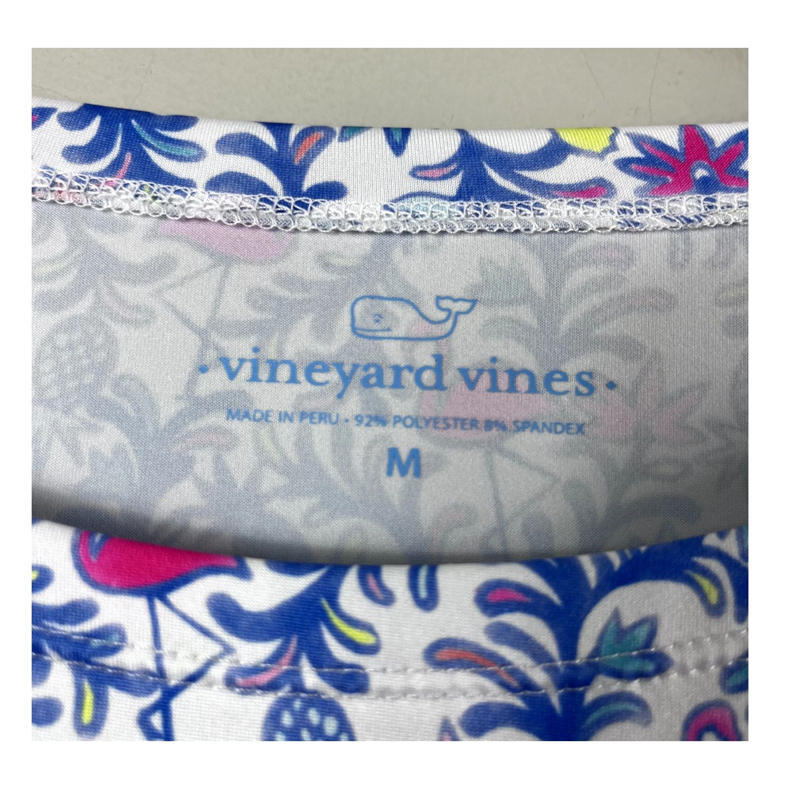 Vineyard Vines NWOT Women's Blue Boatneck Vineyard Vines Blouse M Size M / US 6-8 / IT 42-44 - 2 Thumbnail