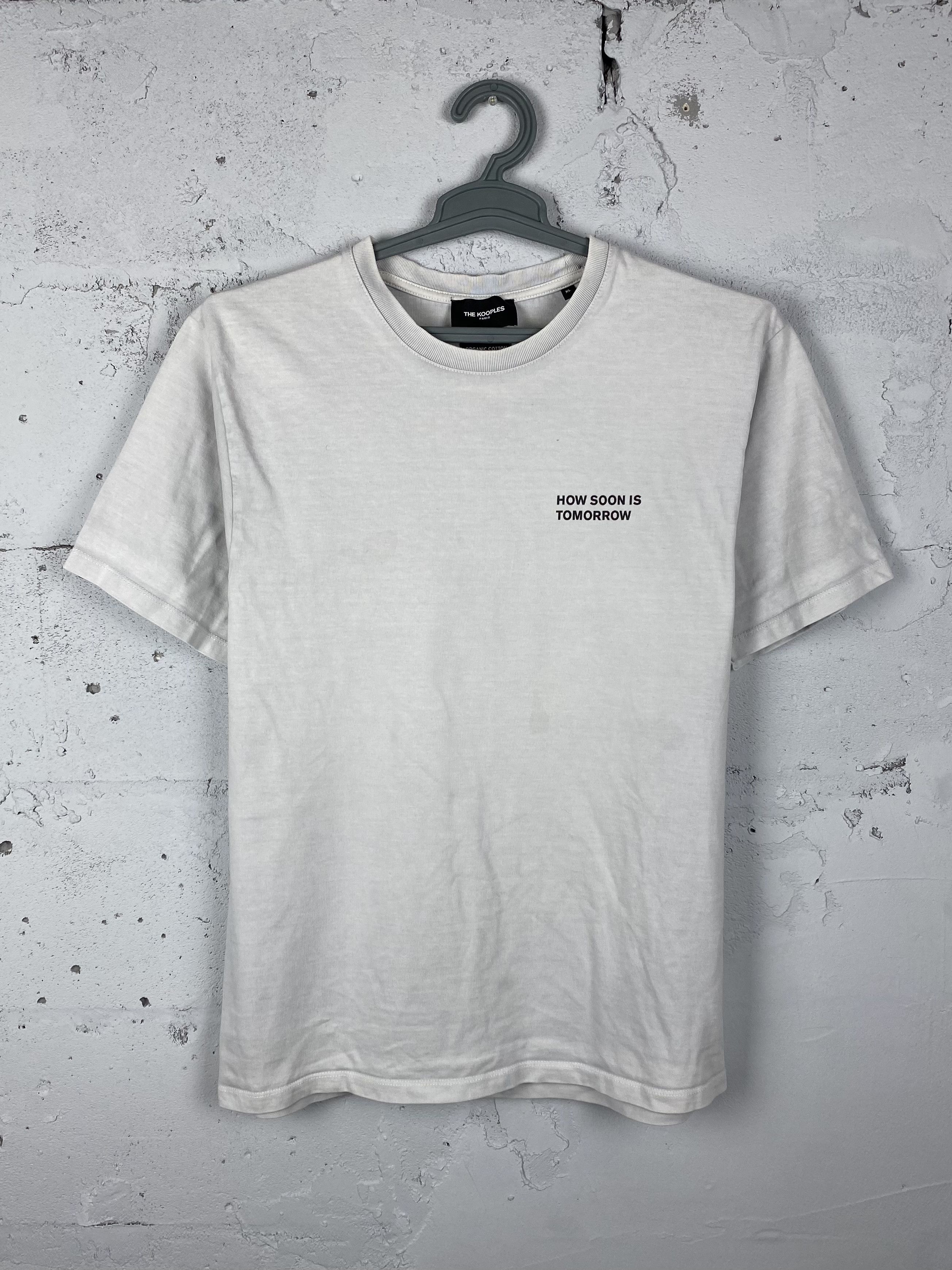 The Kooples The Kooples T Shirt How Soon Is Tomorrow Size US XL / EU 56 / 4 - 1 Thumbnail