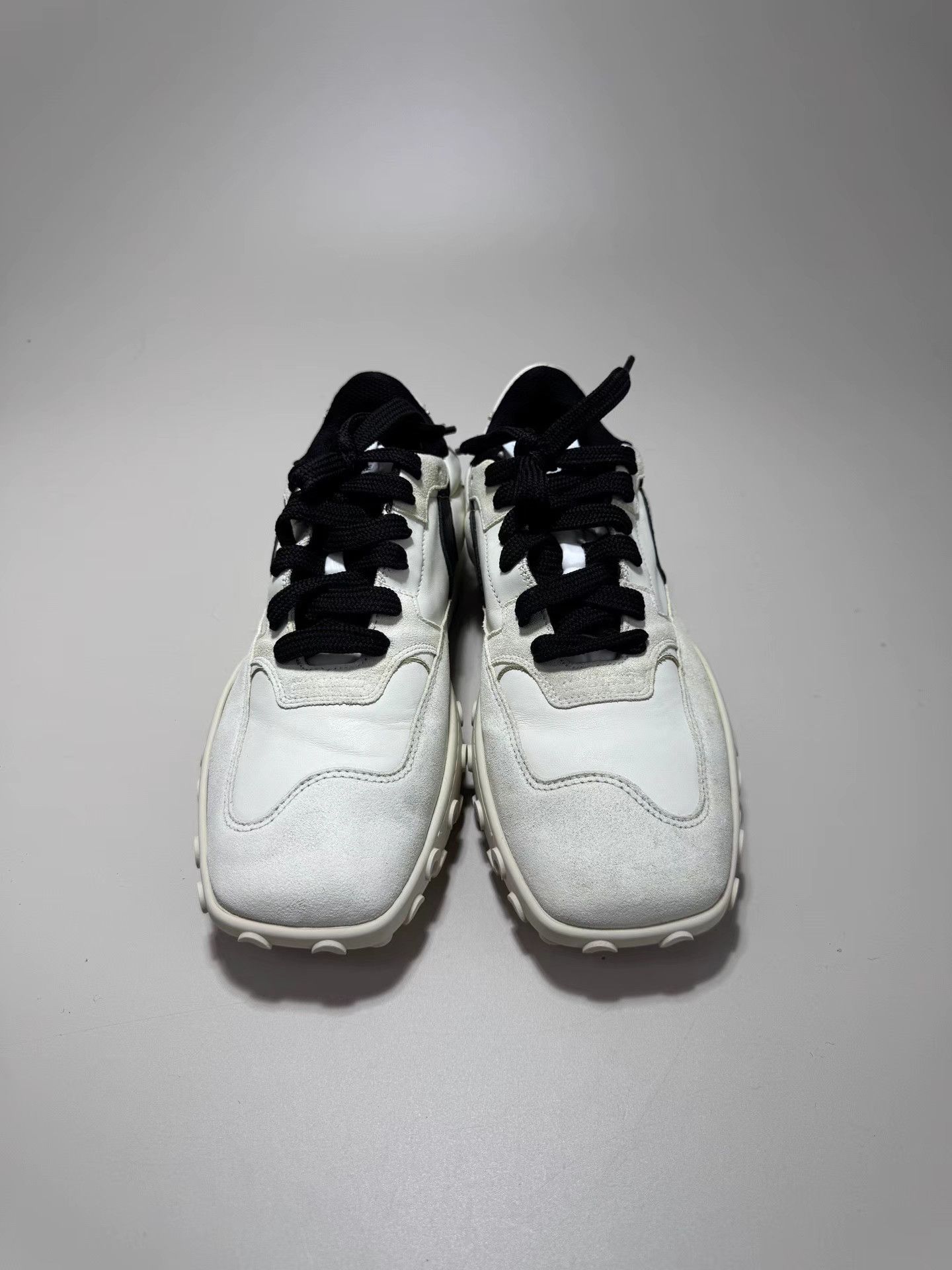 Marine Serre MARINE SERRE Black & White Moon Sneakers Size US 8 / EU 41 - 3 Thumbnail