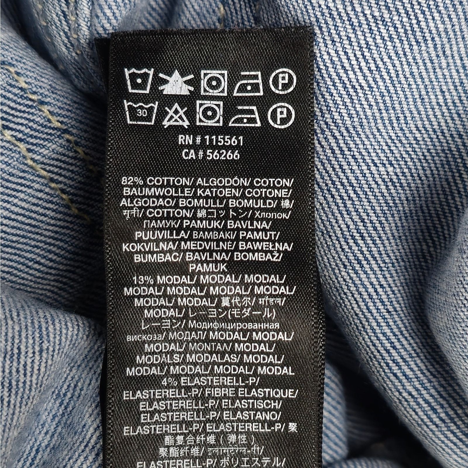 7 For All Mankind 7 for All Mankind 31 Josephina Distressed Button Fly Jeans Size 31" - 17 Thumbnail