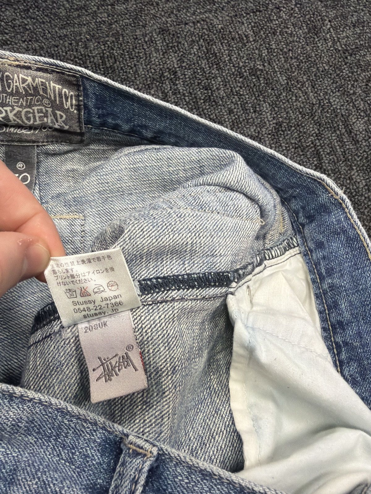 Stussy Vintage Stussy SS Link Jeans - Waist: 31” Size US 31 - 9 Thumbnail