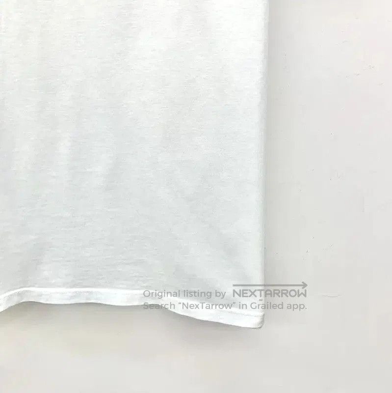 Loewe Loewe White Smiley Face T-Shirt . Size L / US 10 / IT 46 - 4 Thumbnail
