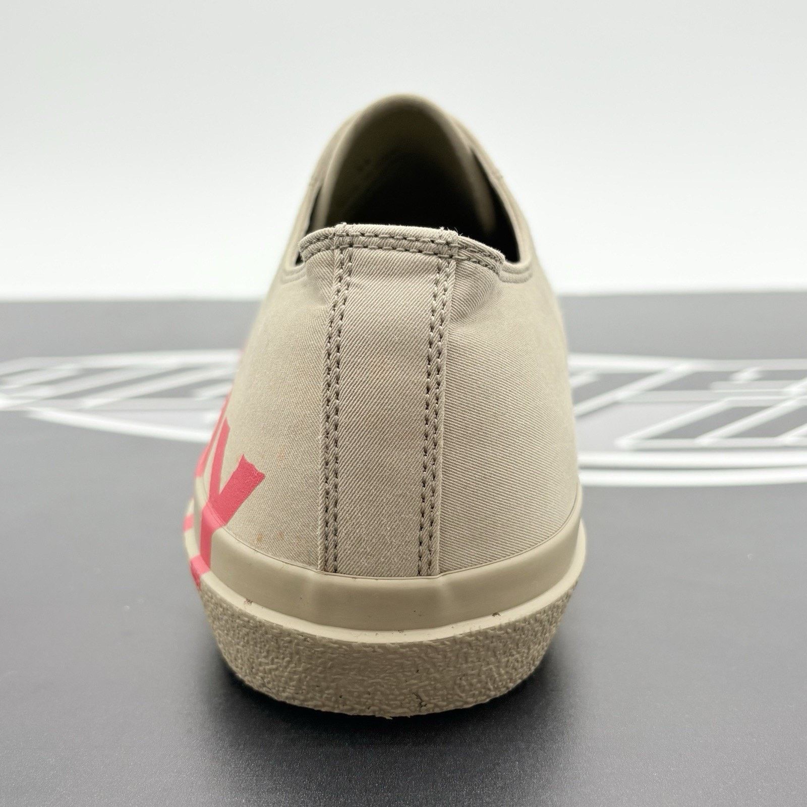 Burberry Burberry Gabardine Low Top ' Beige Red ' | SUPER CLEAN! Size US 11 / EU 44 - 9 Thumbnail