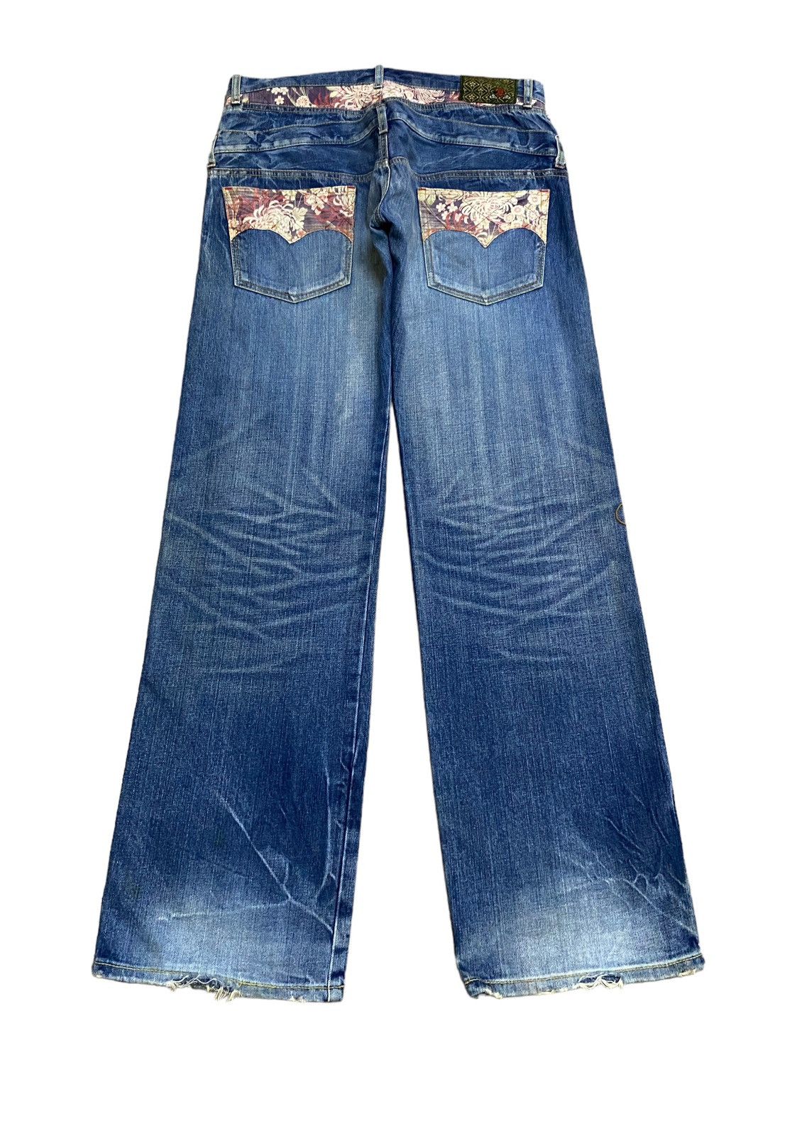 Eternal Rare Design Vintage Eternal Sukajan Doube Waist Jeans 1990s Size US 34 / EU 50 - 2 Thumbnail