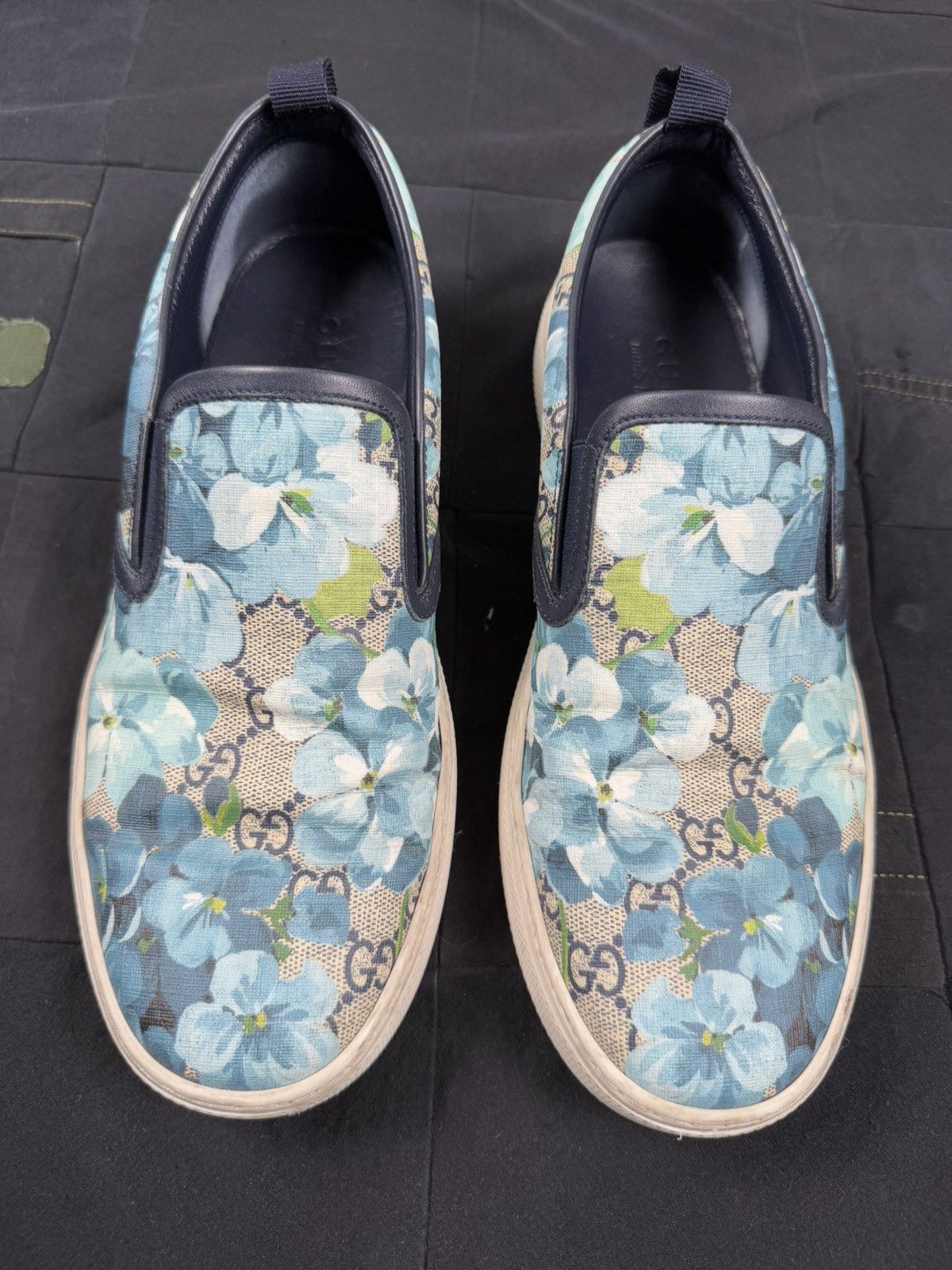 Gucci Floral Monogram Shoes Size US 8 / EU 41 - 2 Thumbnail