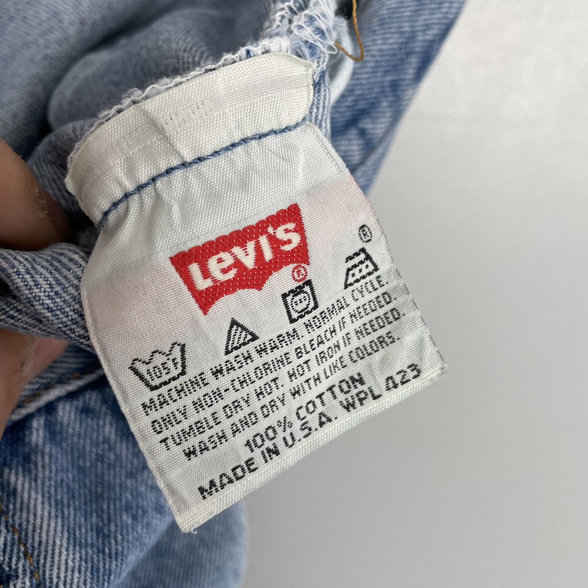 Levi's × Levi's Vintage Clothing × Vintage Levis 501 Vintage Mens red Tab Denim Pants Jeans Size US 34 / EU 50 - 9 Thumbnail
