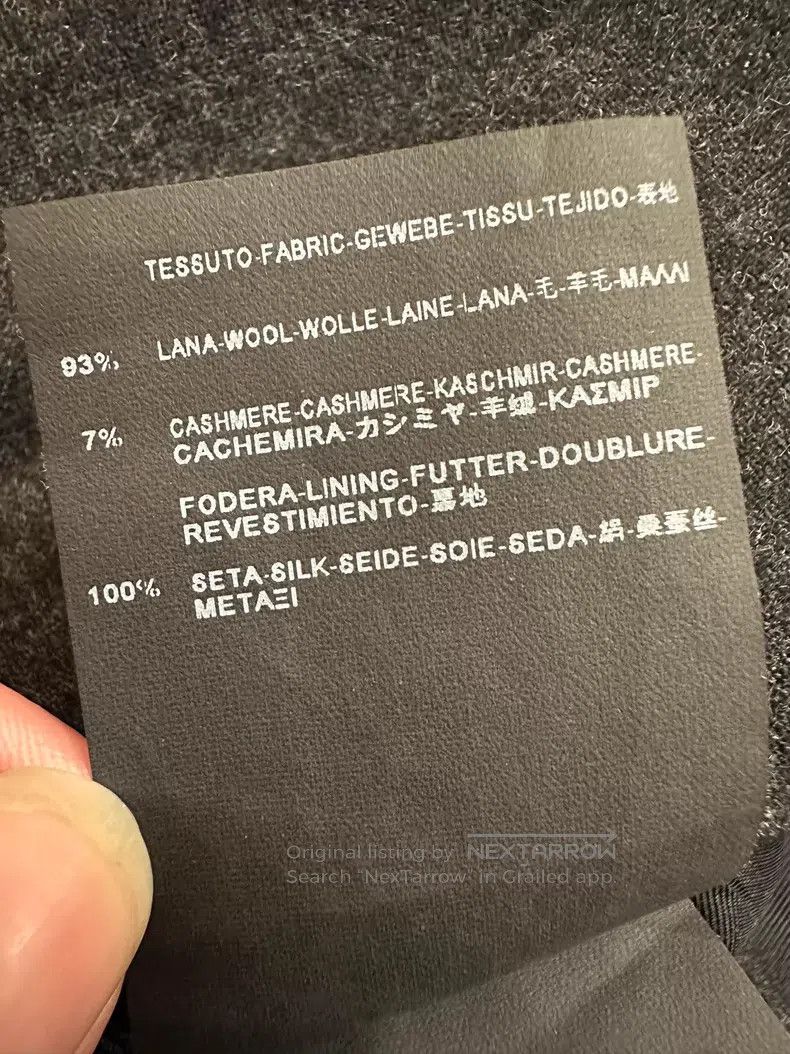 Saint Laurent Paris Saint Laurent Paris Gray wool suit jacket Size US S / EU 44-46 / 1 - 6 Thumbnail