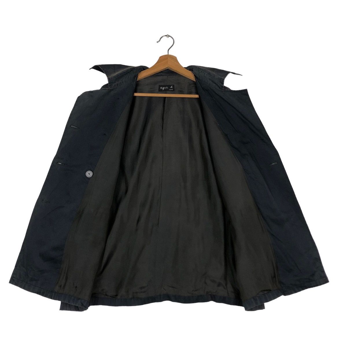 agnes b. 🔥Vintage Chore Jacket Agnes B. Double Breast Issey Miyake Size US M / EU 48-50 / 2 - 13 Thumbnail