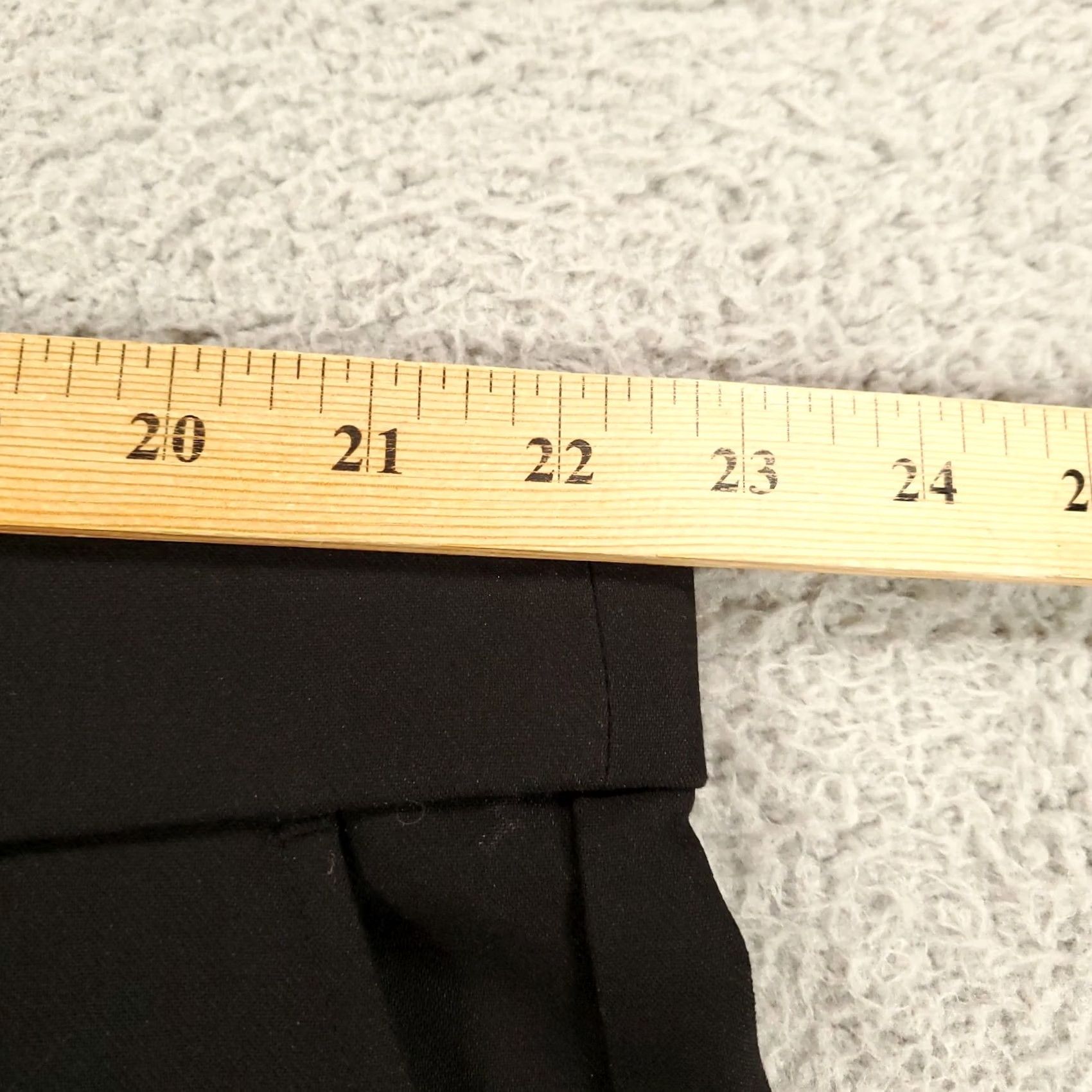 Torrid Torrid Pants Dress Pants Wide-Leg 22W Black Twill High Rise NWT Plus Size Womens - Studio by Torrid Size 30" / US 8 / IT 44 - 2 Thumbnail