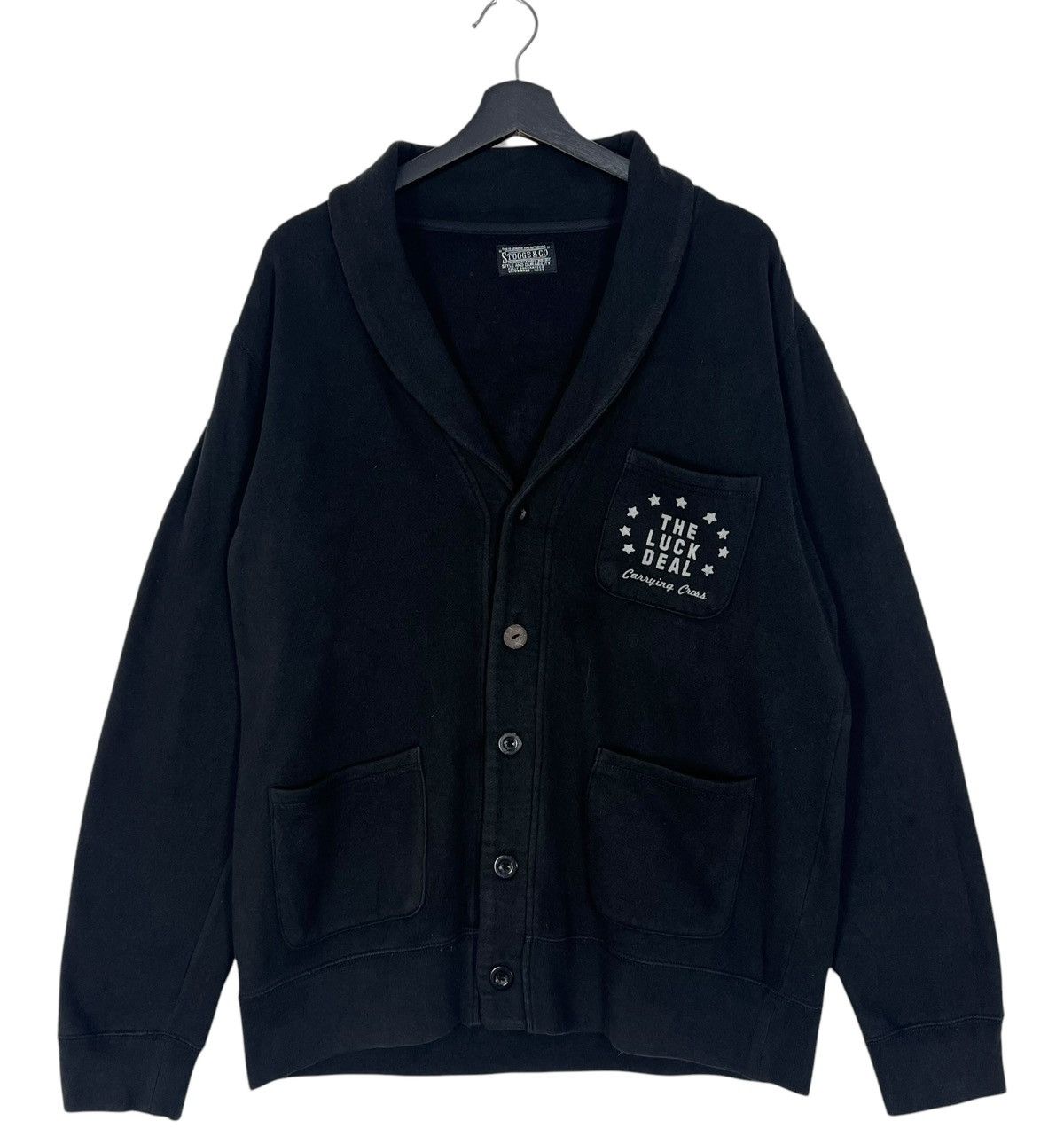 Affliction × Japanese Brand Stooge Co Mad Marrys Cardigan Size US L / EU 52-54 / 3 - 2 Thumbnail