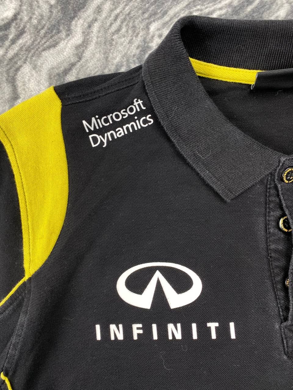 Vintage Infiniti Renault Racing Team Sport Formula F1 Polo Shirt Size US M / EU 48-50 / 2 - 4 Thumbnail