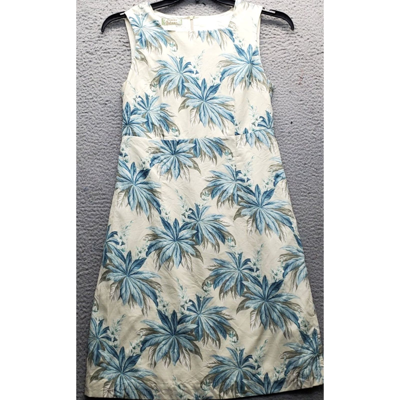 Tommy Bahama Tommy Bahama Shift Dress Womens 4 Multicolor Tropical Silk Lined Square Neck Back Zip Dress Size S / US 4 / IT 40 - 2 Thumbnail