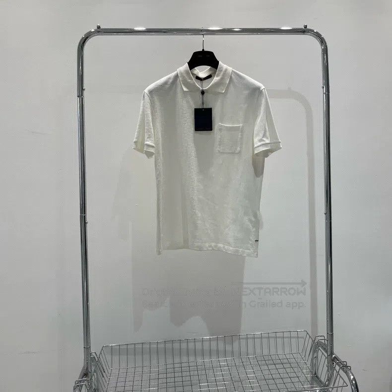 Louis Vuitton Louis Vuitton White polo short sleeves Size US L / EU 52-54 / 3 - 1 Thumbnail
