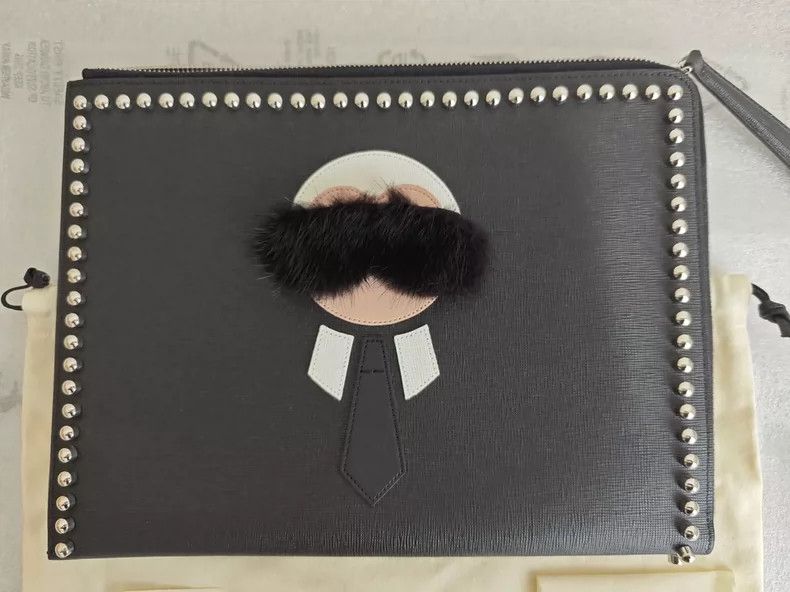 Fendi Fendi L-shaped zipper handbag Size ONE SIZE - 2 Thumbnail