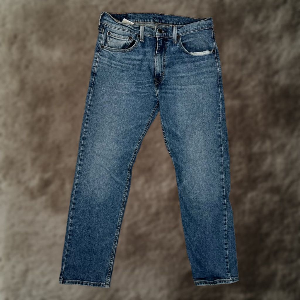 Levi's VINTAGE Levi’s 505 Denim Jeans Size 32x30 Medium Wash Y2K Straight Leg Men's Jeans 32 Regular Blue Cotton Levi's 505 Size US 32 / EU 48 - 1 Thumbnail