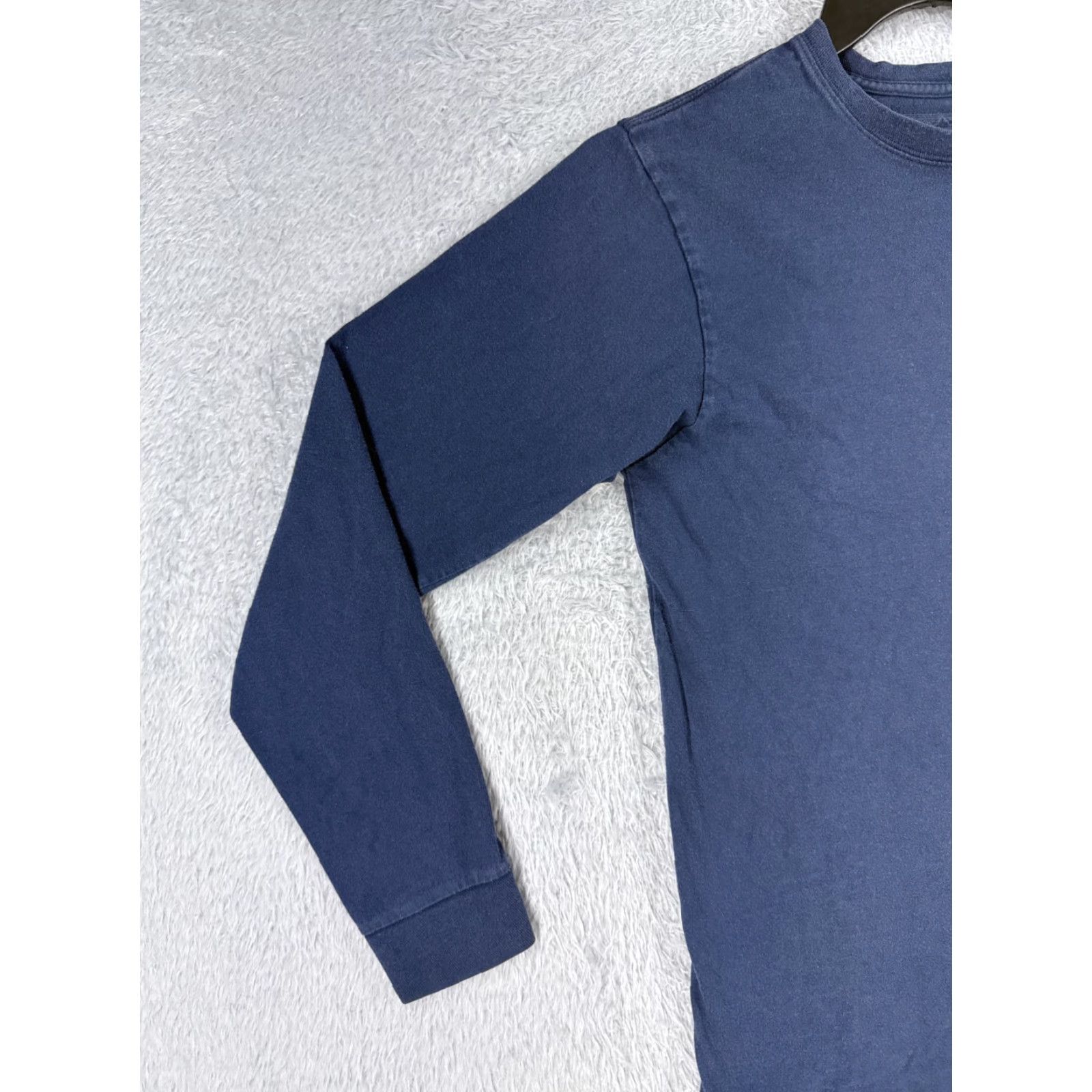 Patagonia Patagonia Shirt Men XS Blue Long Sleeve Crew Neck Logo T-Shirt Size US XS / EU 42 / 0 - 3 Thumbnail