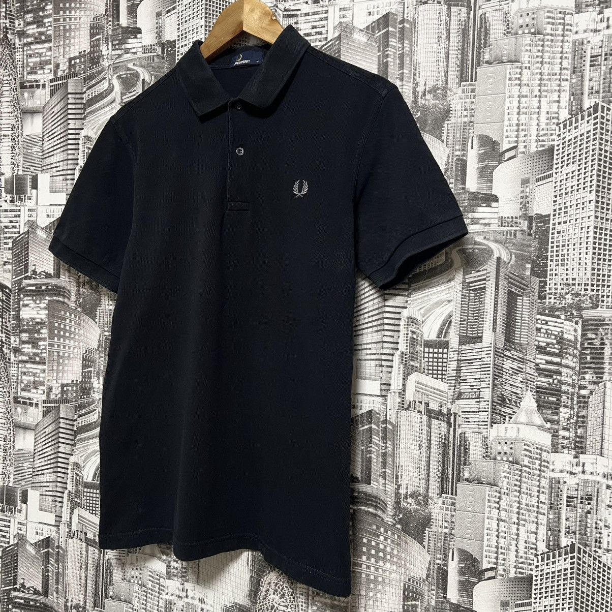 Fred Perry Men’s Fred Perry Black Polos Short Sleeve Cotton Size M Size US M / EU 48-50 / 2 - 3 Thumbnail