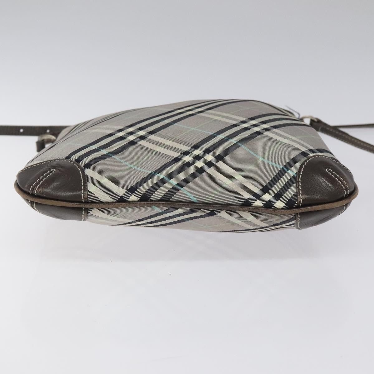 Burberry Burberry Nova Check Blue Label Shoulder Bag Nylon Gray Size ONE SIZE - 5 Thumbnail