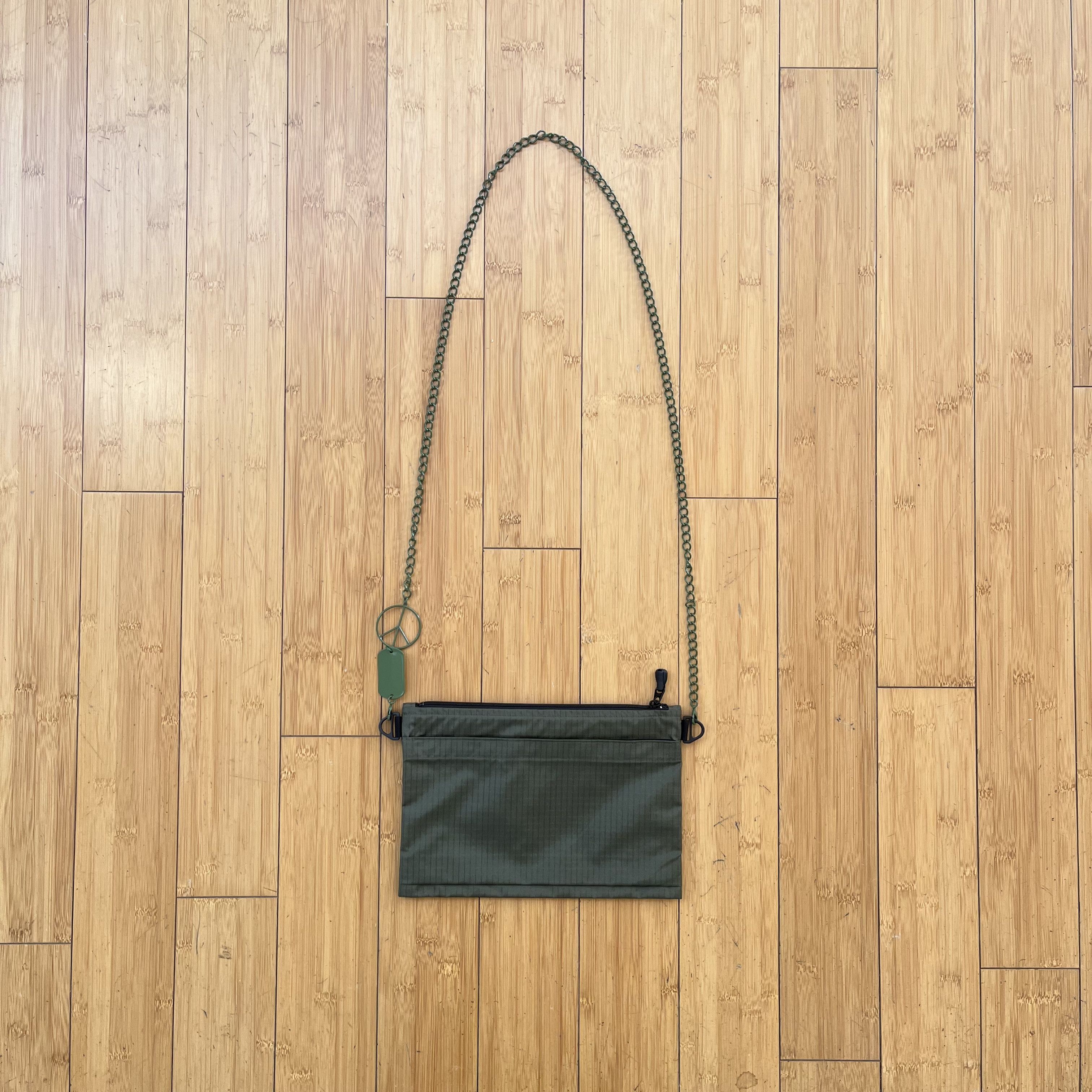 Kapital Kapital Green Nylon Shoulder Bag Size ONE SIZE - 2 Thumbnail