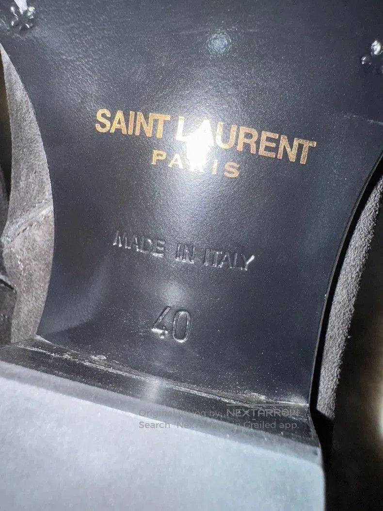 Yves Saint Laurent Saint Laurent Fringe Suede Boots . Size US 10 / EU 43 - 6 Thumbnail