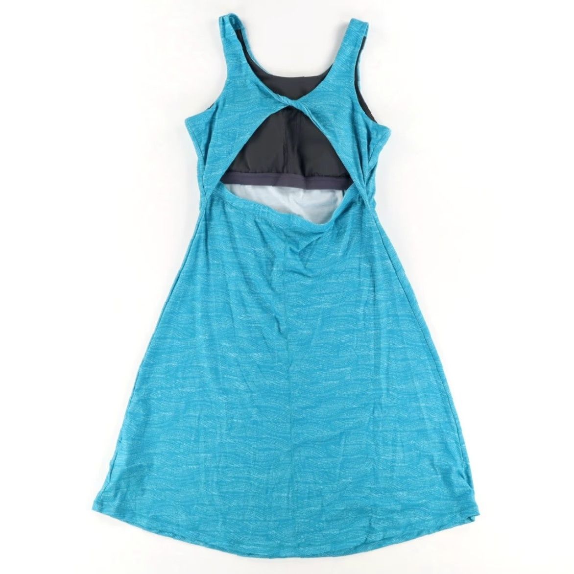 Prana Prana Dress Womens M Skypath Stretch Striped Blue Shirt Size M / US 6-8 / IT 42-44 - 4 Thumbnail