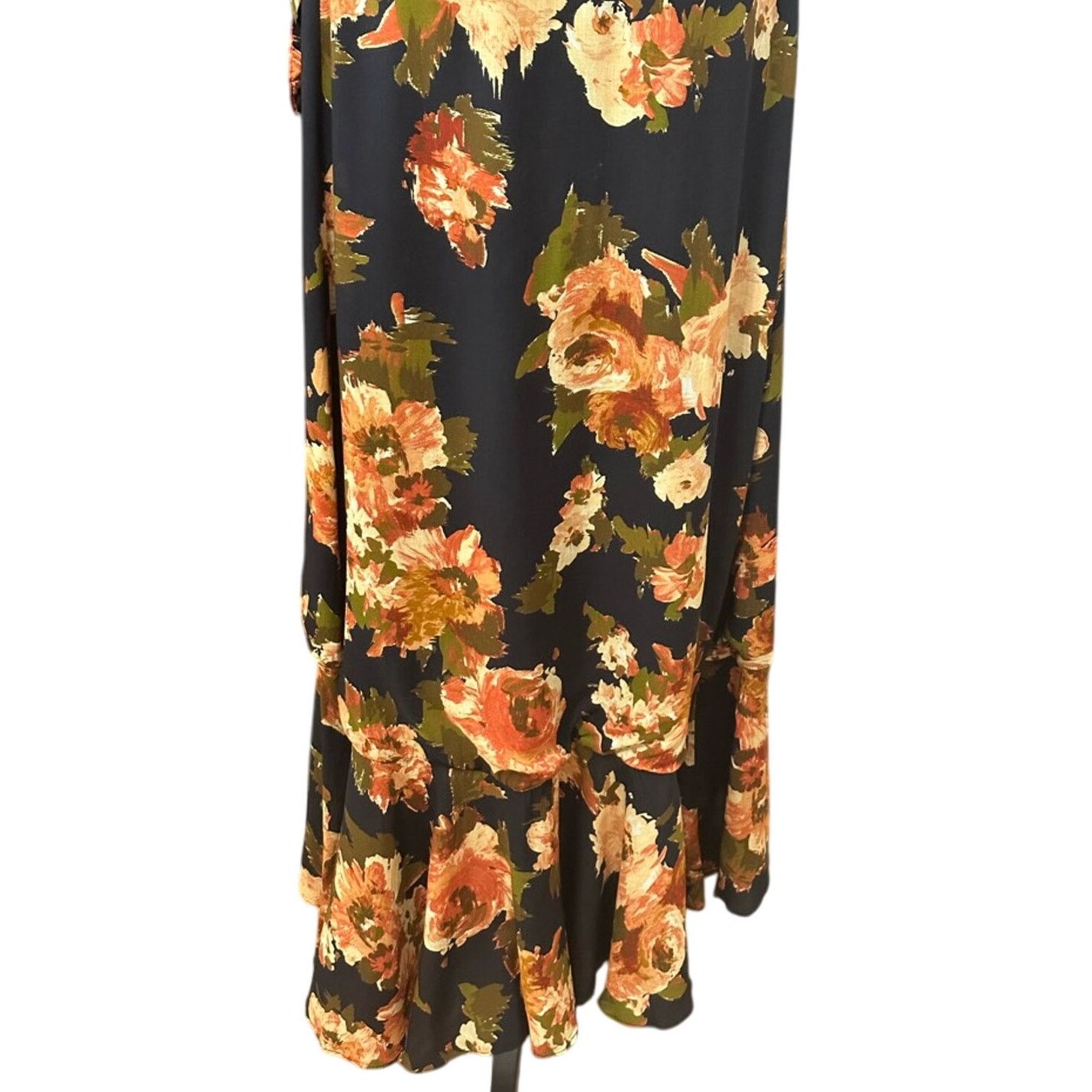 Other BTFL-Life Wrap Dress Maxi Ruffle Hem Floral Print Women’s XS Size XS / US 0-2 / IT 36-38 - 7 Thumbnail