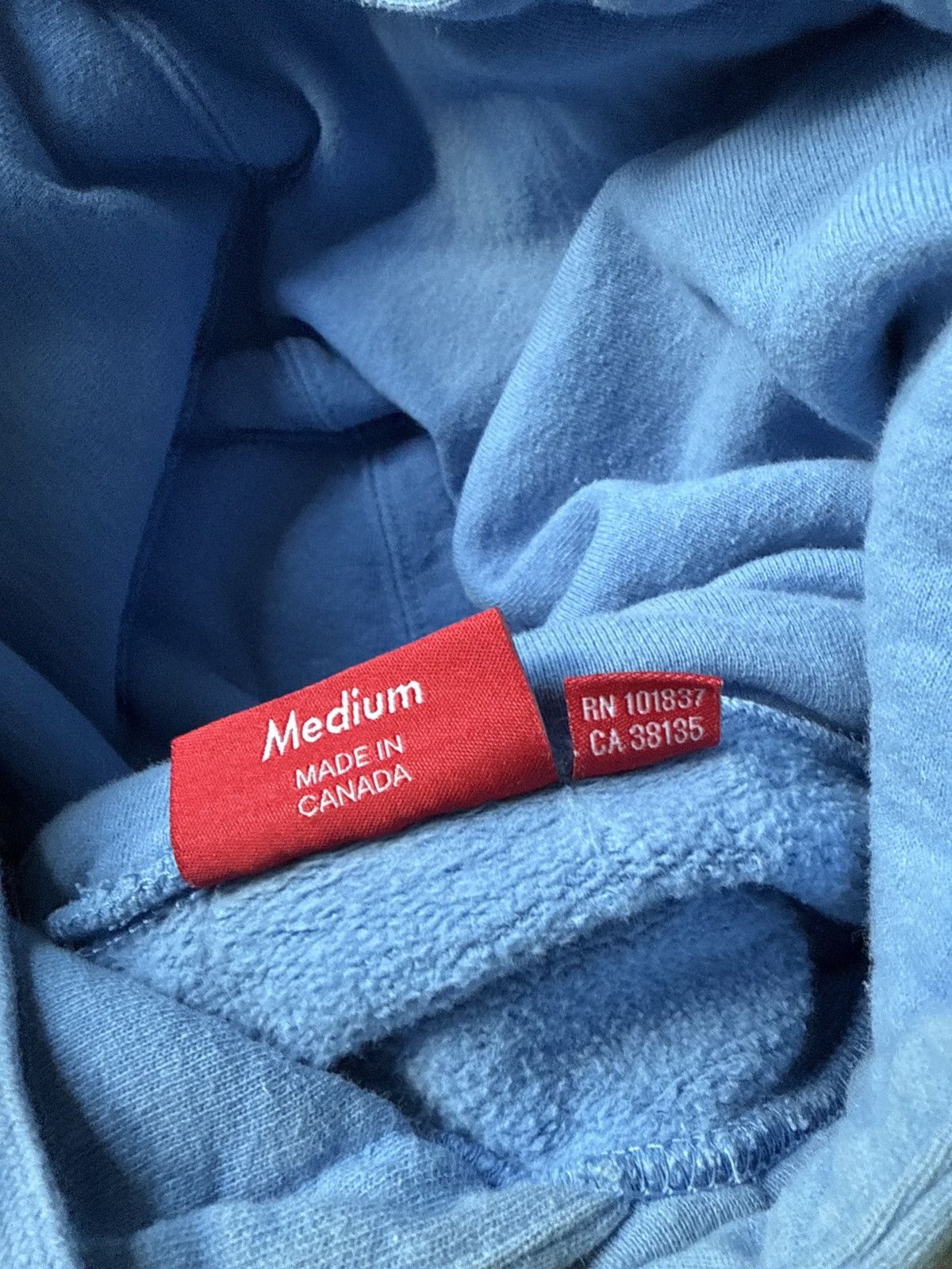 Supreme Supreme Tag Logo Hooded Sweatshirt Size US M / EU 48-50 / 2 - 5 Thumbnail