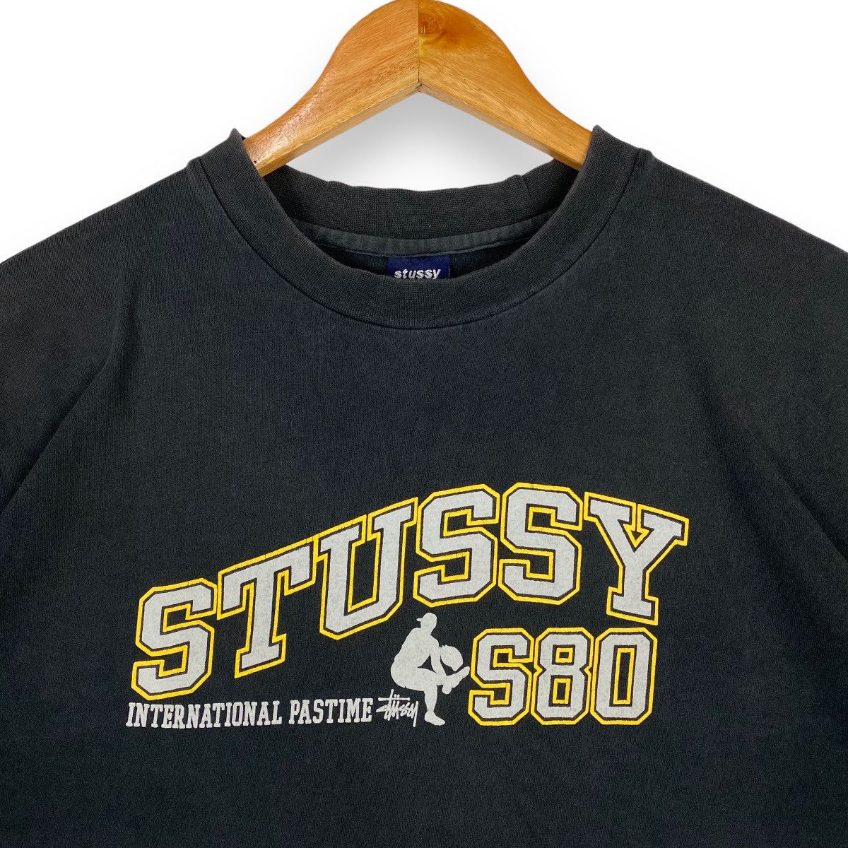天丼さん専用　　stussy INTERNATIONAL S80 Tシャツ M Streetwear × Stussy × Vintage VINTAGE STUSSY S80 T SHIRT