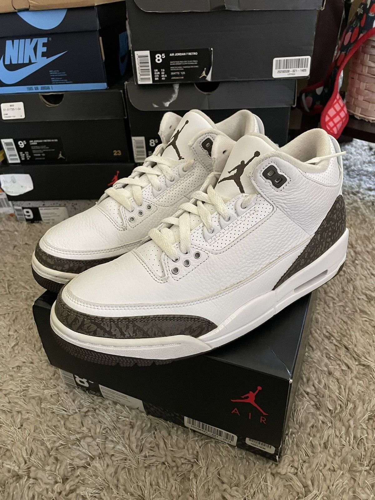 Jordan Brand Jordan 3 Mocha sz 8.5 Size US 8.5 / EU 41-42 - 1 Thumbnail