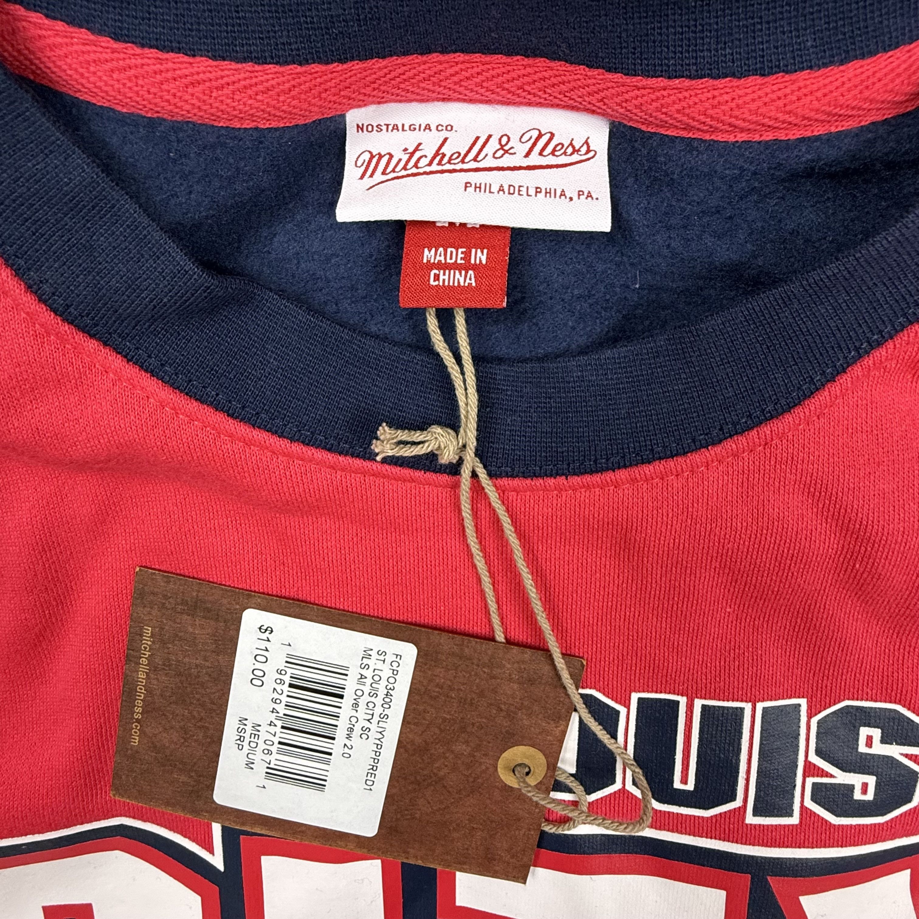 Mitchell & Ness Mitchell & Ness St Louis City SC MLS 2.0 Sweatshirt Size US M / EU 48-50 / 2 - 2 Thumbnail