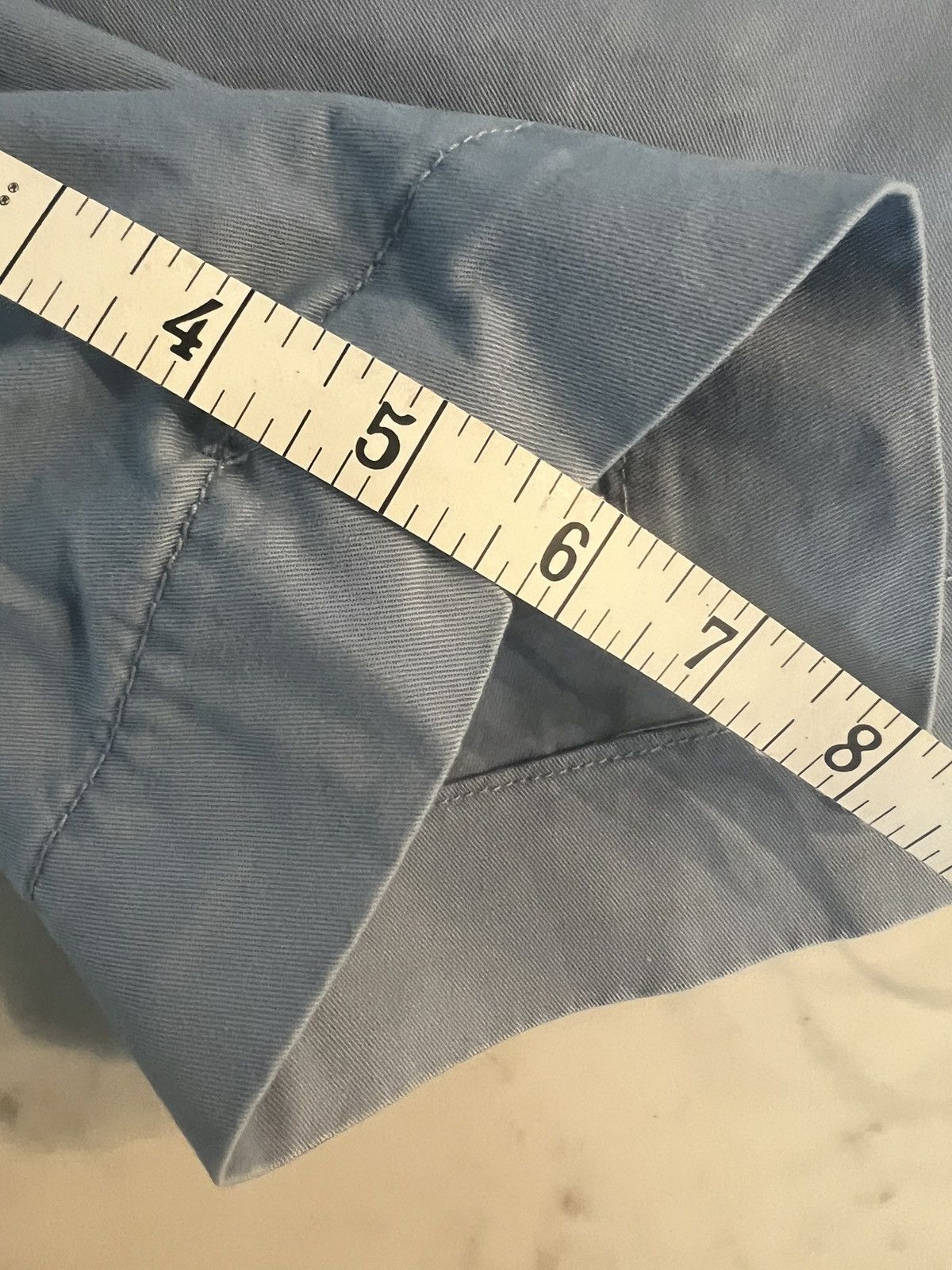 Polo Ralph Lauren POLO RALPH LAUREN Stretch Straight Fit Shorts 31 Blue Size US 31 - 8 Thumbnail