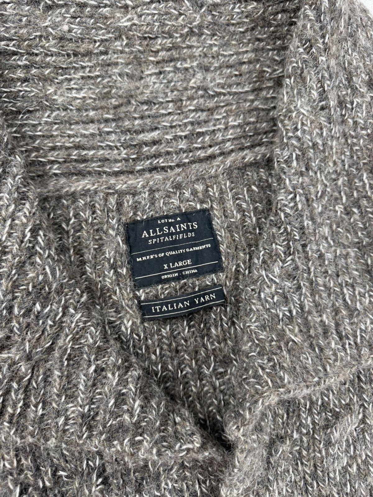 Allsaints Allsaints Spitalfields Wool/Alpaca Knit Cardigan Sweater Size XL / US 12-14 / IT 48-50 - 6 Thumbnail