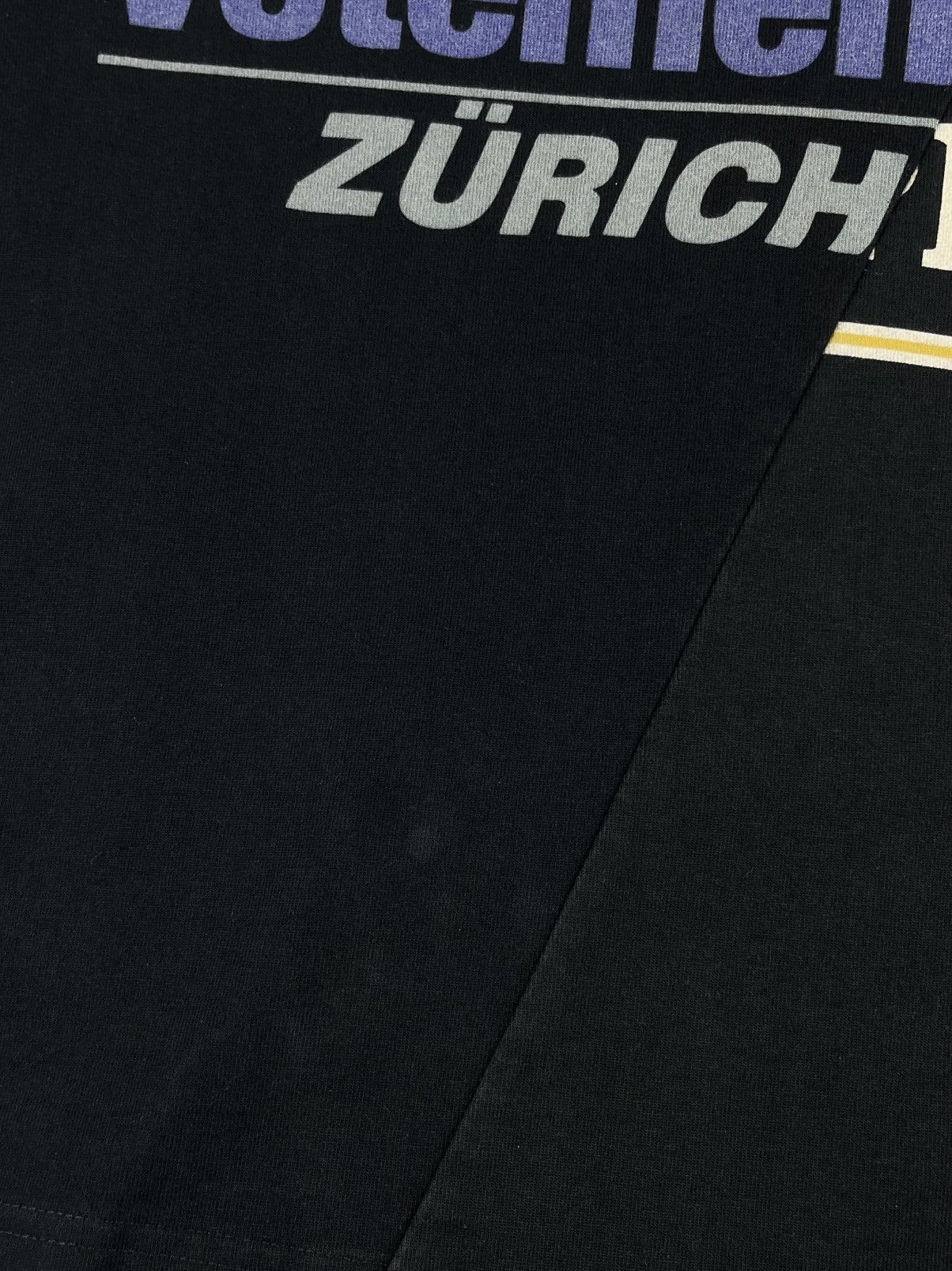 Vetements SS18 Vetements Zurich Antwerp Deconstructed Split Tshirt Size US S / EU 44-46 / 1 - 4 Thumbnail