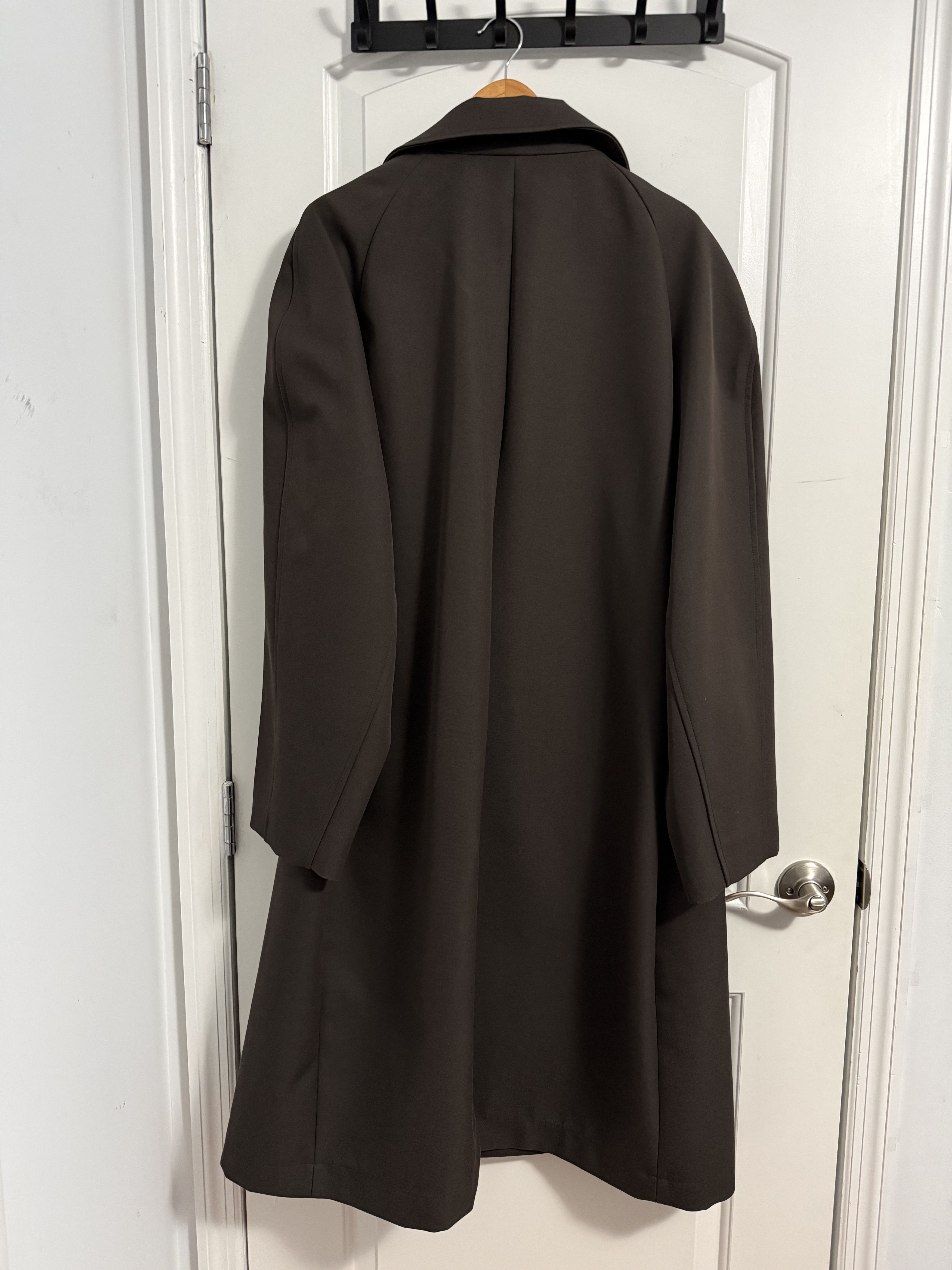 Lemaire FW24 Lemaire Car Coat - Espresso Size US M / EU 48-50 / 2 - 5 Thumbnail