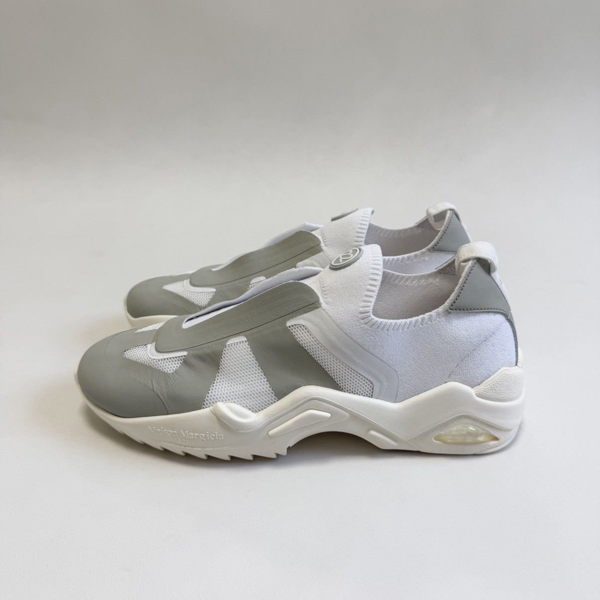 Maison Margiela Laceless White Low Top ‘Future’ Sneakers Size US 11 / EU 44 - 6 Thumbnail
