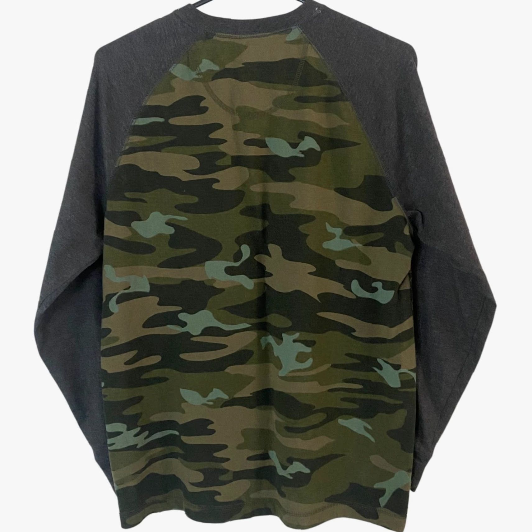 Vintage Outdoor Life Camo Henley Shirt Green/Gray Men M Long-Sleeve Tee Size US M / EU 48-50 / 2 - 4 Thumbnail