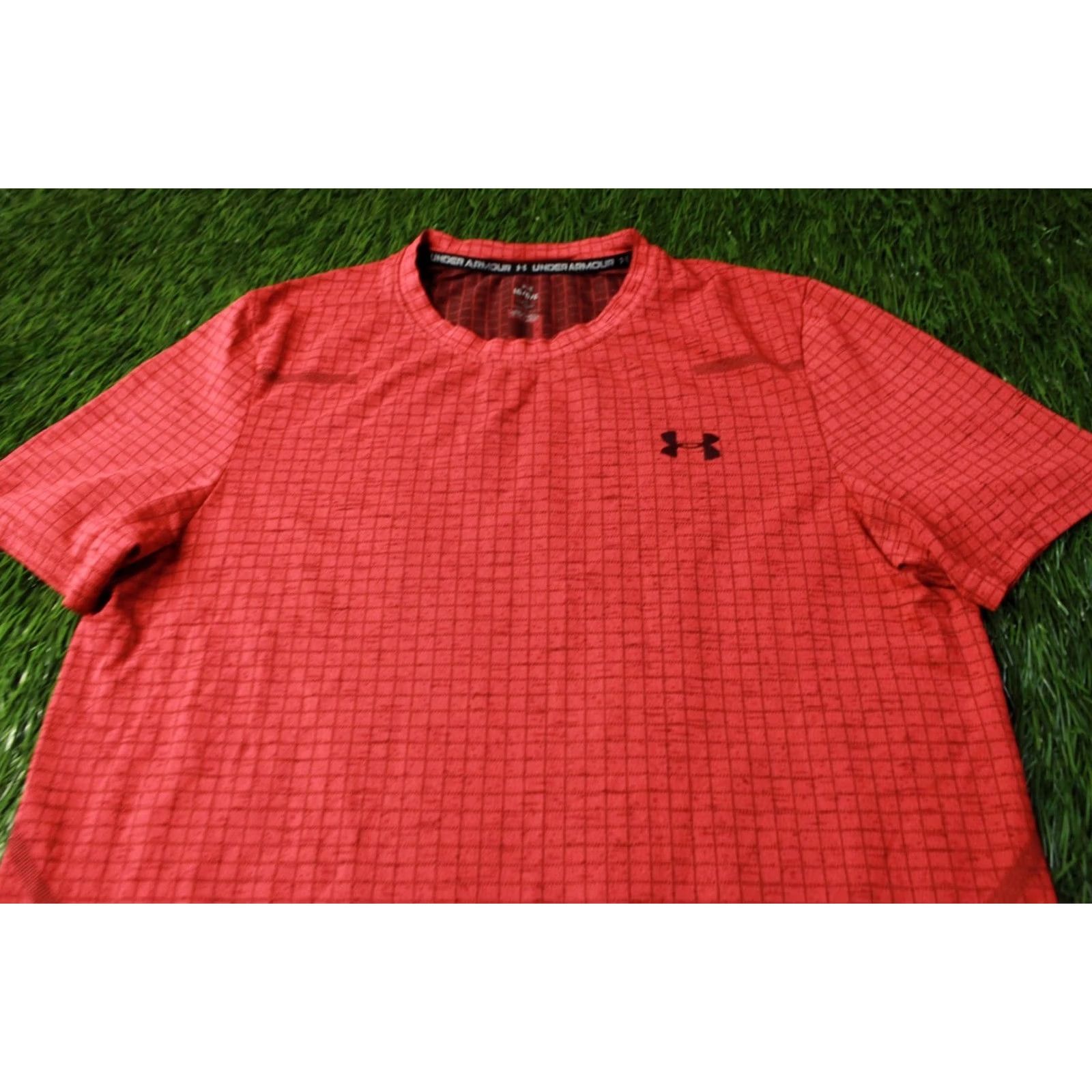 Under Armour Under Armour Shirt Jersey - L Size - Red - Activewear Size US L / EU 52-54 / 3 - 3 Thumbnail