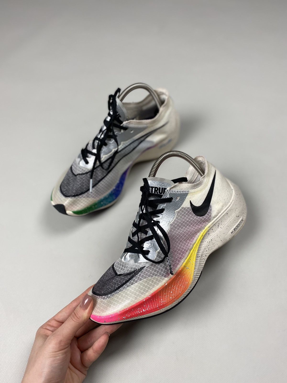 Nike Nike Zoom X Vaporfly Next ‘Be True’ Pride Marathon Sneakers Size US 7 / EU 40 - 8 Thumbnail