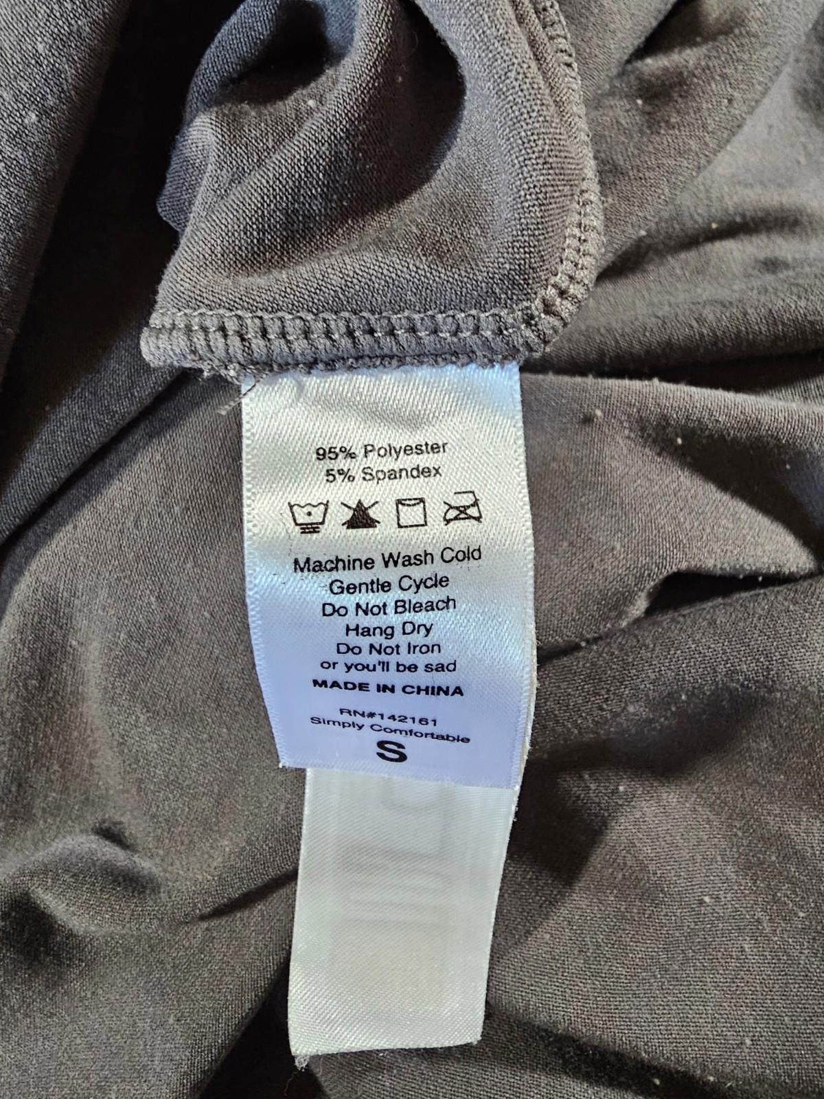 Other Lularoe Small Gray Long Dress Size S / US 4 / IT 40 - 6 Thumbnail