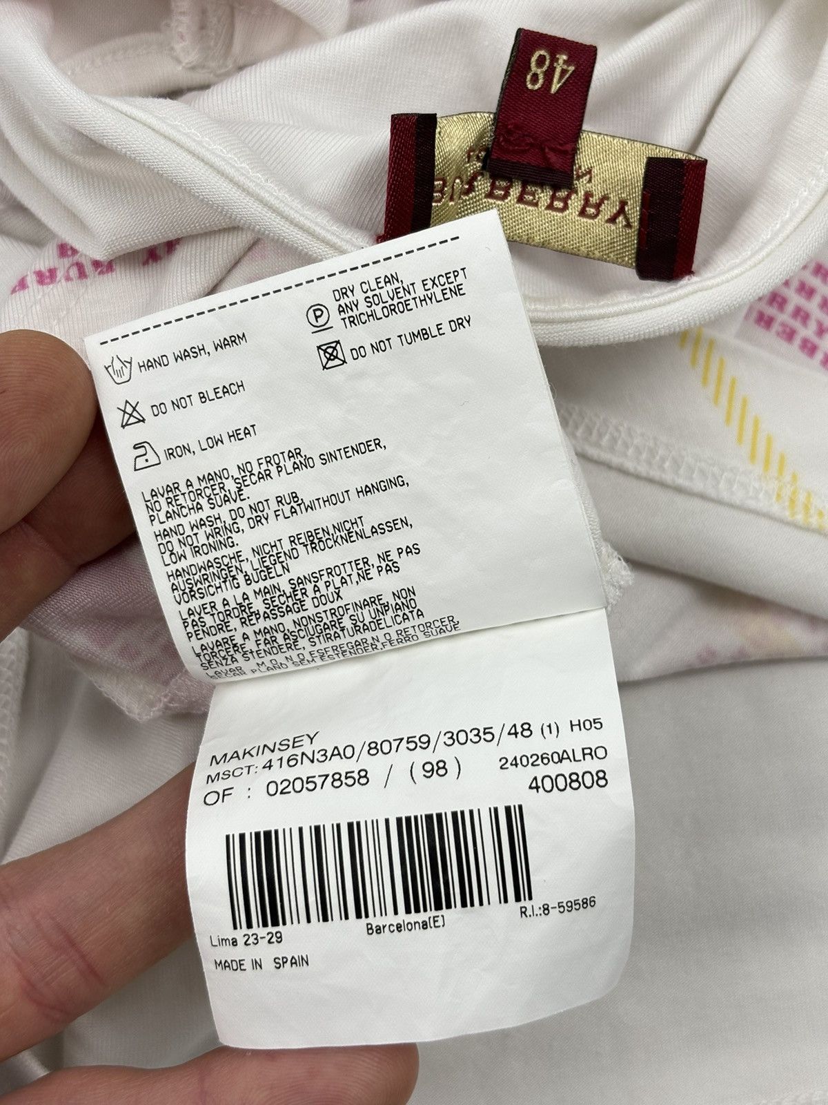 Burberry Y2K Prorsum London Monogram Print Nova Check Sleeveless Tank Top Blouse T-Shirt 48 Size M / US 6-8 / IT 42-44 - 18 Thumbnail
