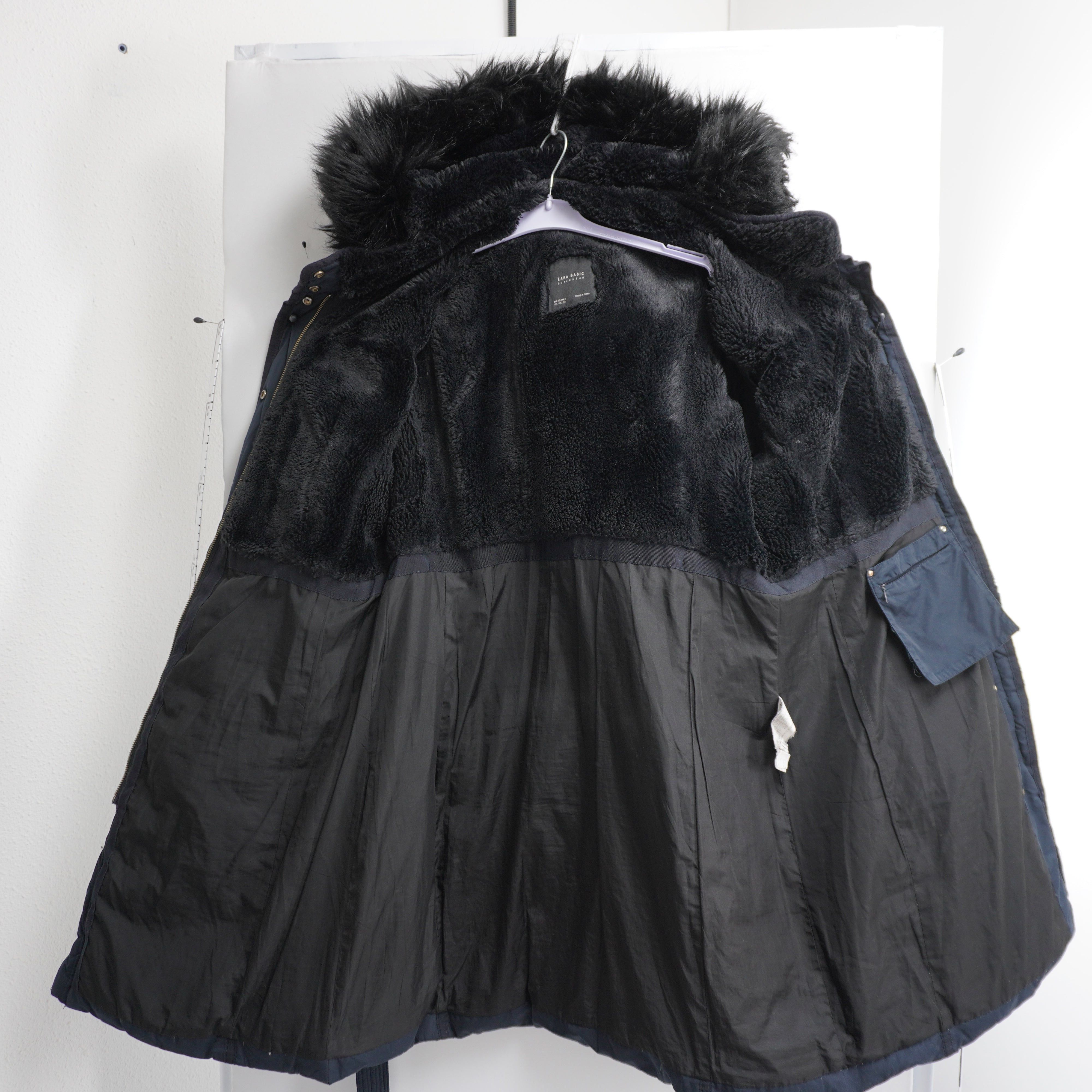 Zara Zara Women's Black Parka Size XXL / US 16-18 / IT 52-54 - 8 Thumbnail