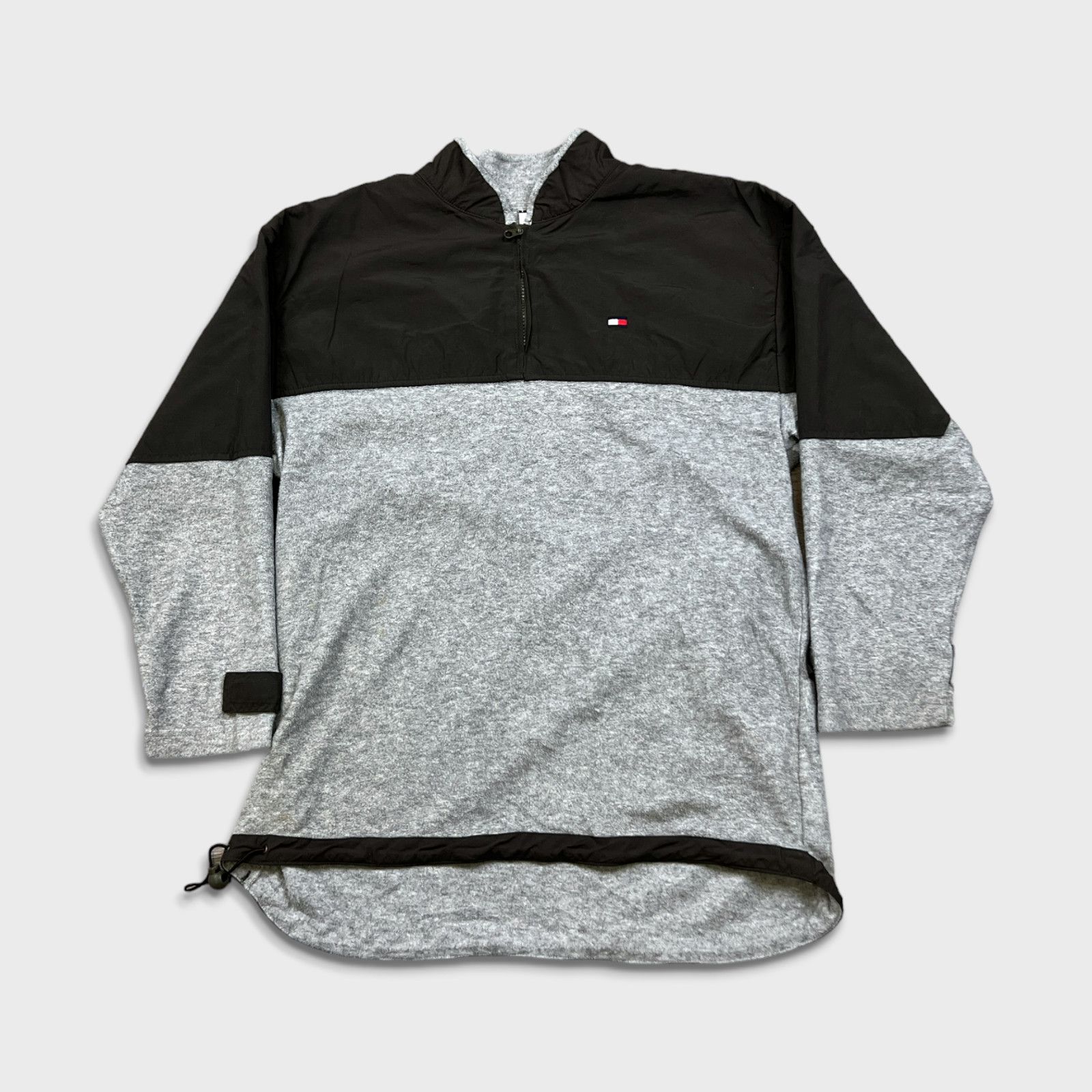 Tommy Hilfiger × Vintage Vintage 90s Tommy Hilfiger 1/4 Zip Fleece XL Tommy Flag Size US XL / EU 56 / 4 - 1 Thumbnail