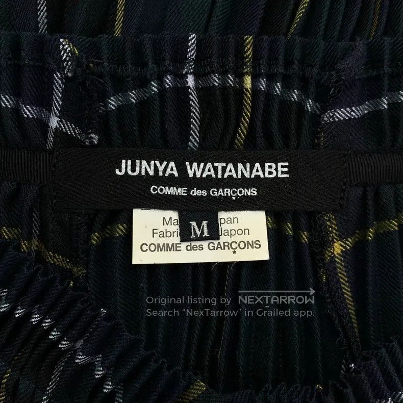 Junya Watanabe Junya Watanabe Plaid Pleated Dress Size M / US 6-8 / IT 42-44 - 7 Thumbnail